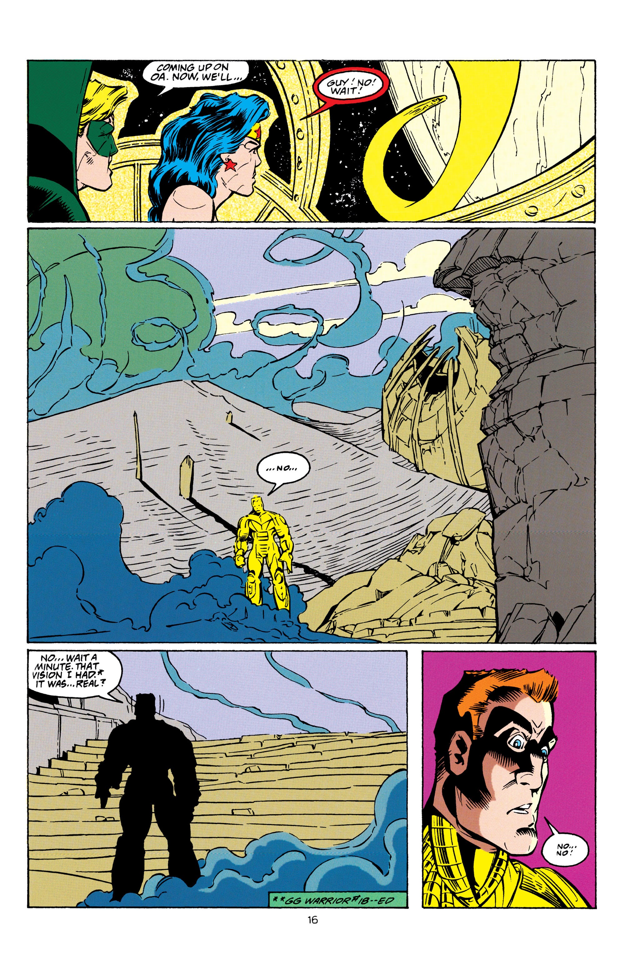 Read online Guy Gardner: Warrior comic -  Issue #20 - 16