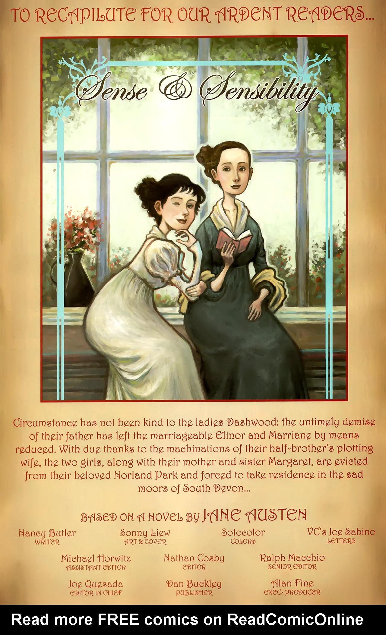 Read online Sense & Sensibility comic -  Issue #2 - 2