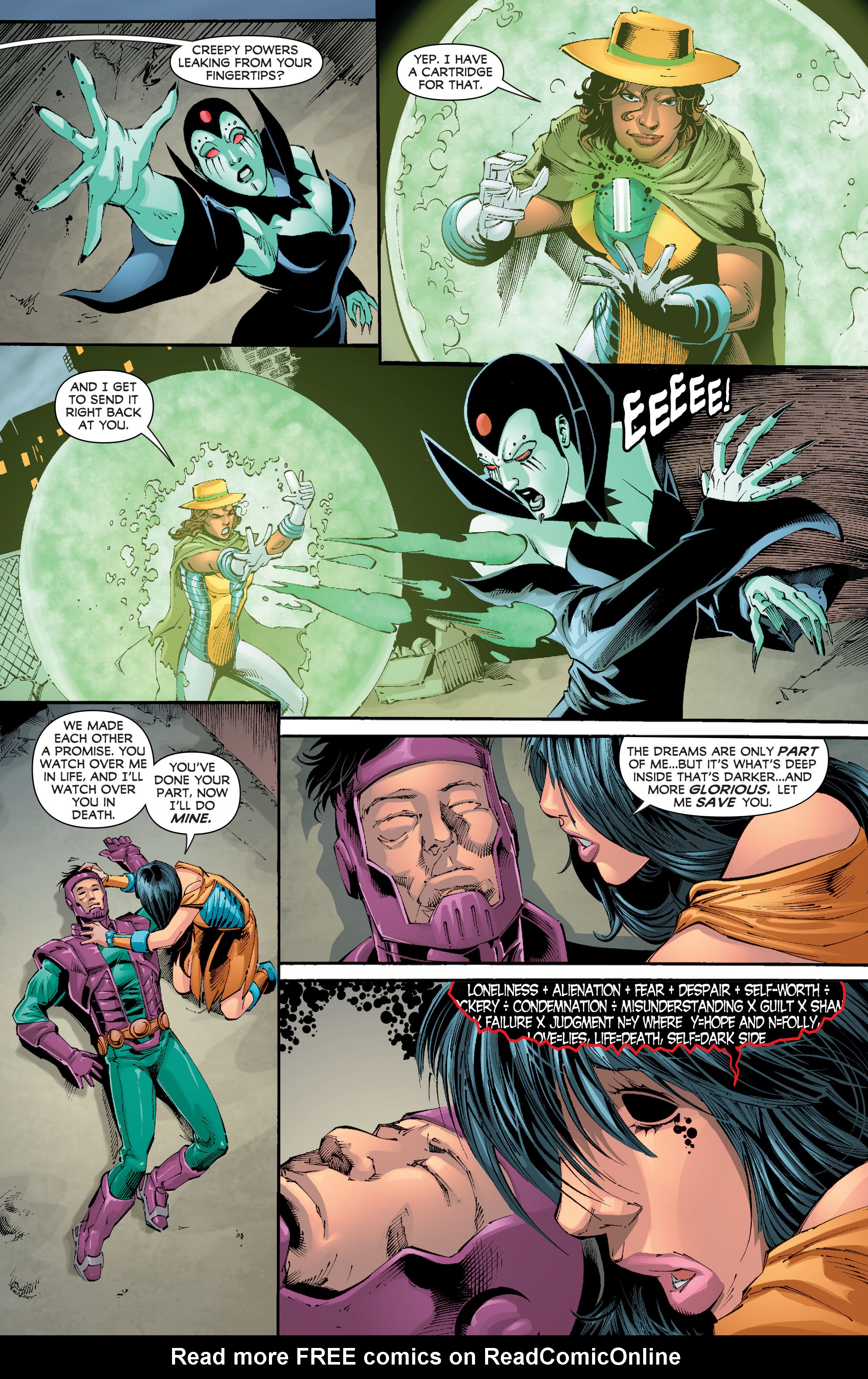 Read online Infinity Man and the Forever People comic -  Issue #8 - 13