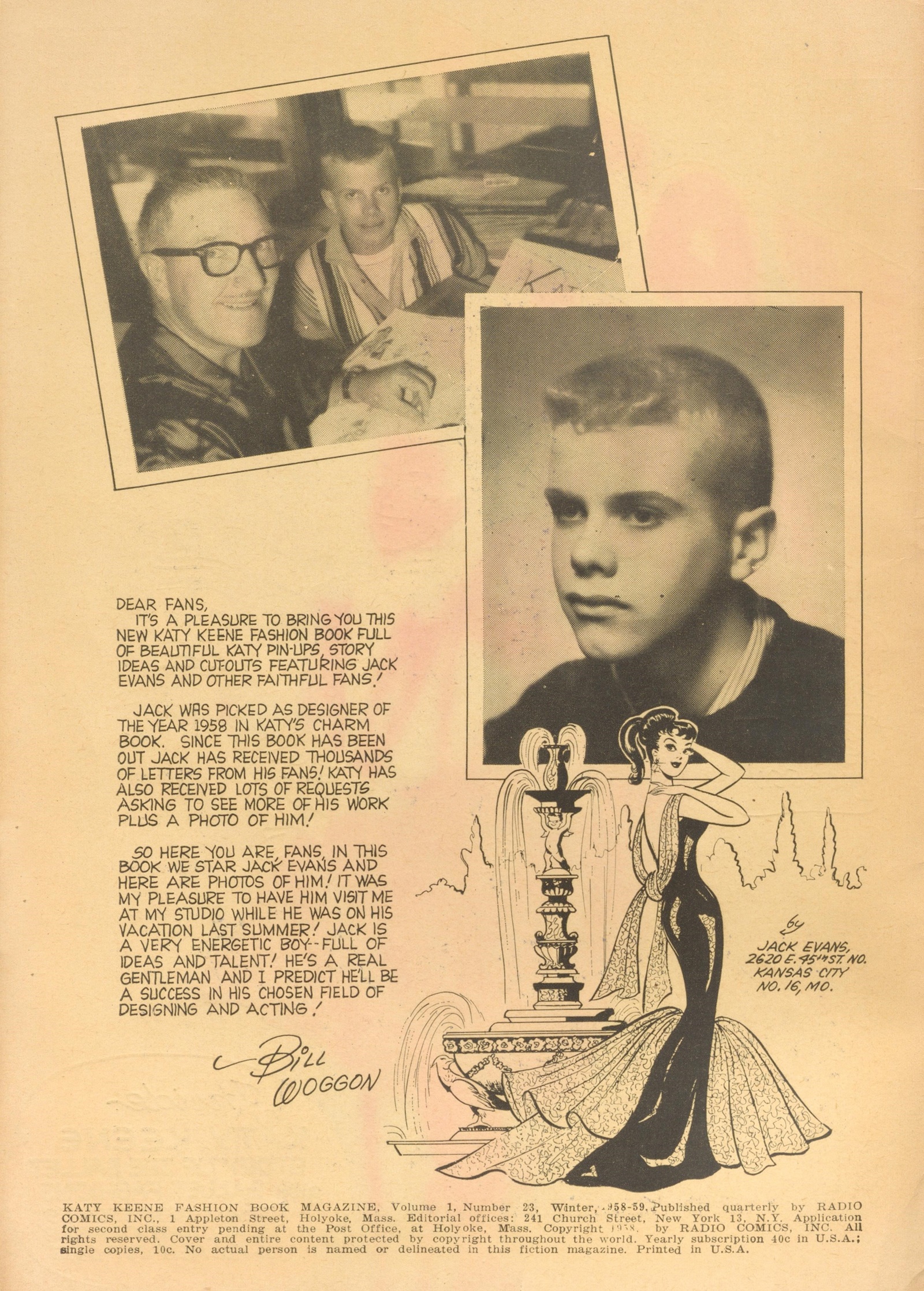 Read online Katy Keene Fashion Book comic -  Issue #23 - 2