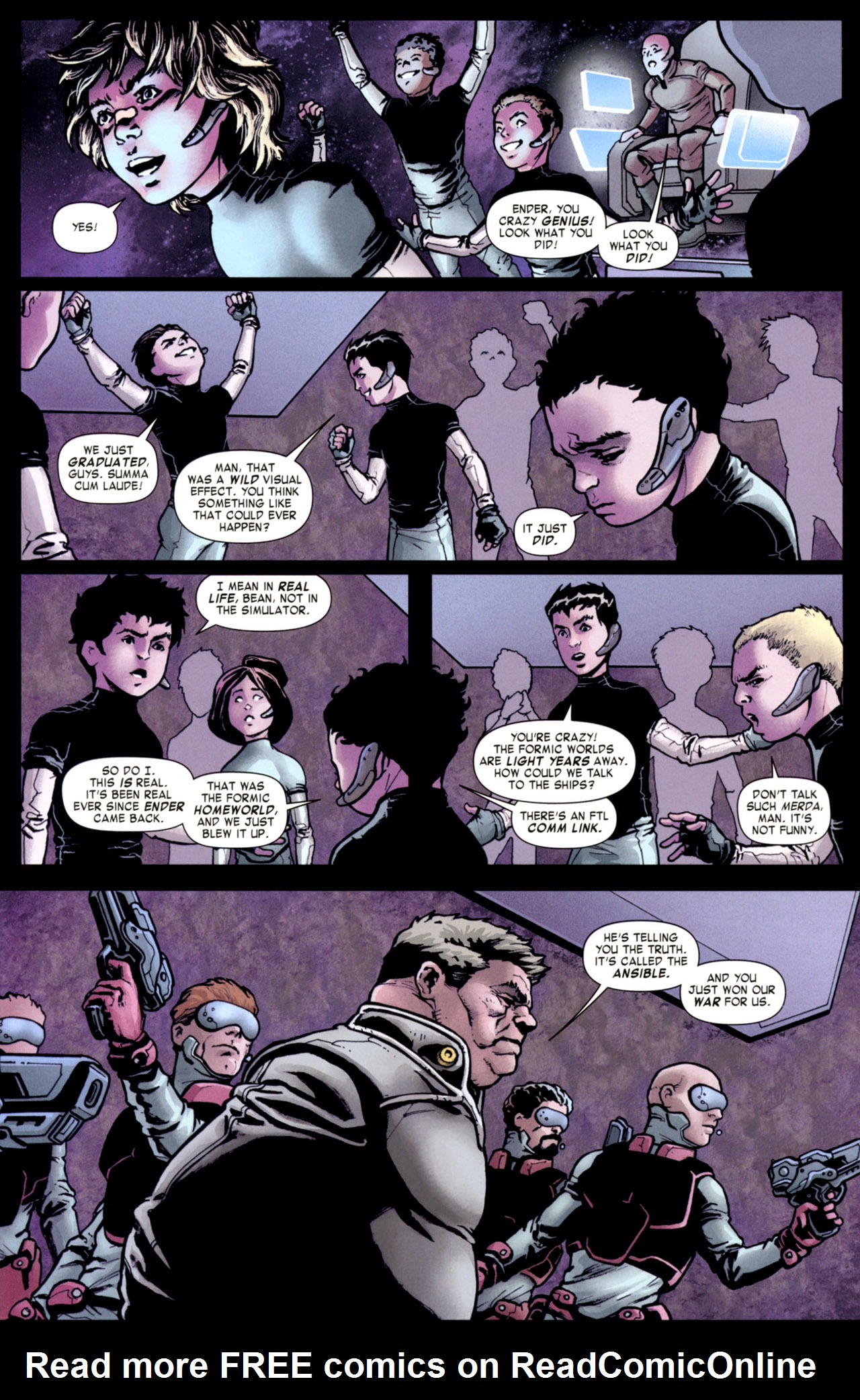 Read online Ender's Shadow: Command School comic -  Issue #5 - 22