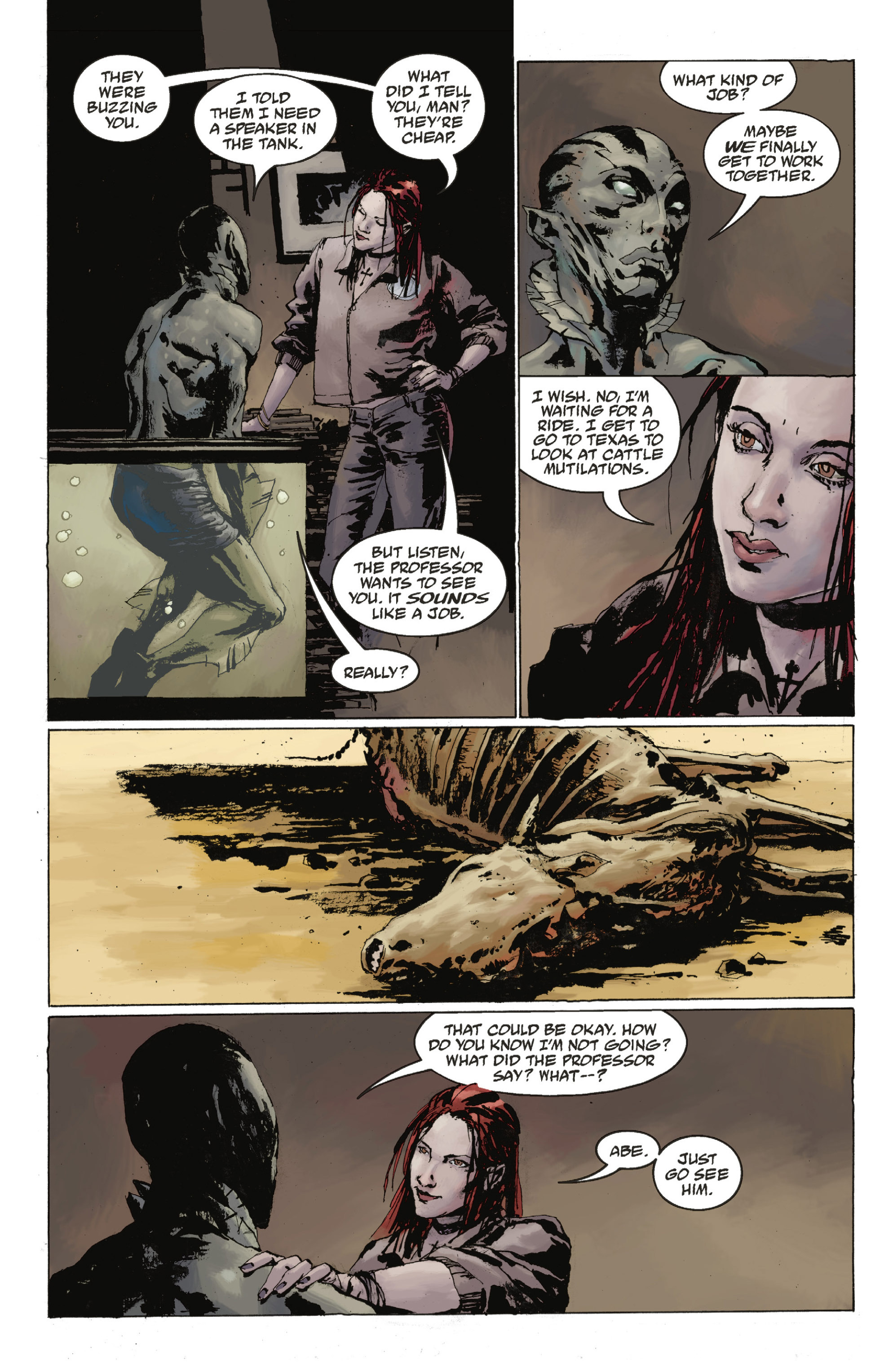 Read online Abe Sapien: The Drowning comic -  Issue #Abe Sapien: The Drowning _TPB - 21