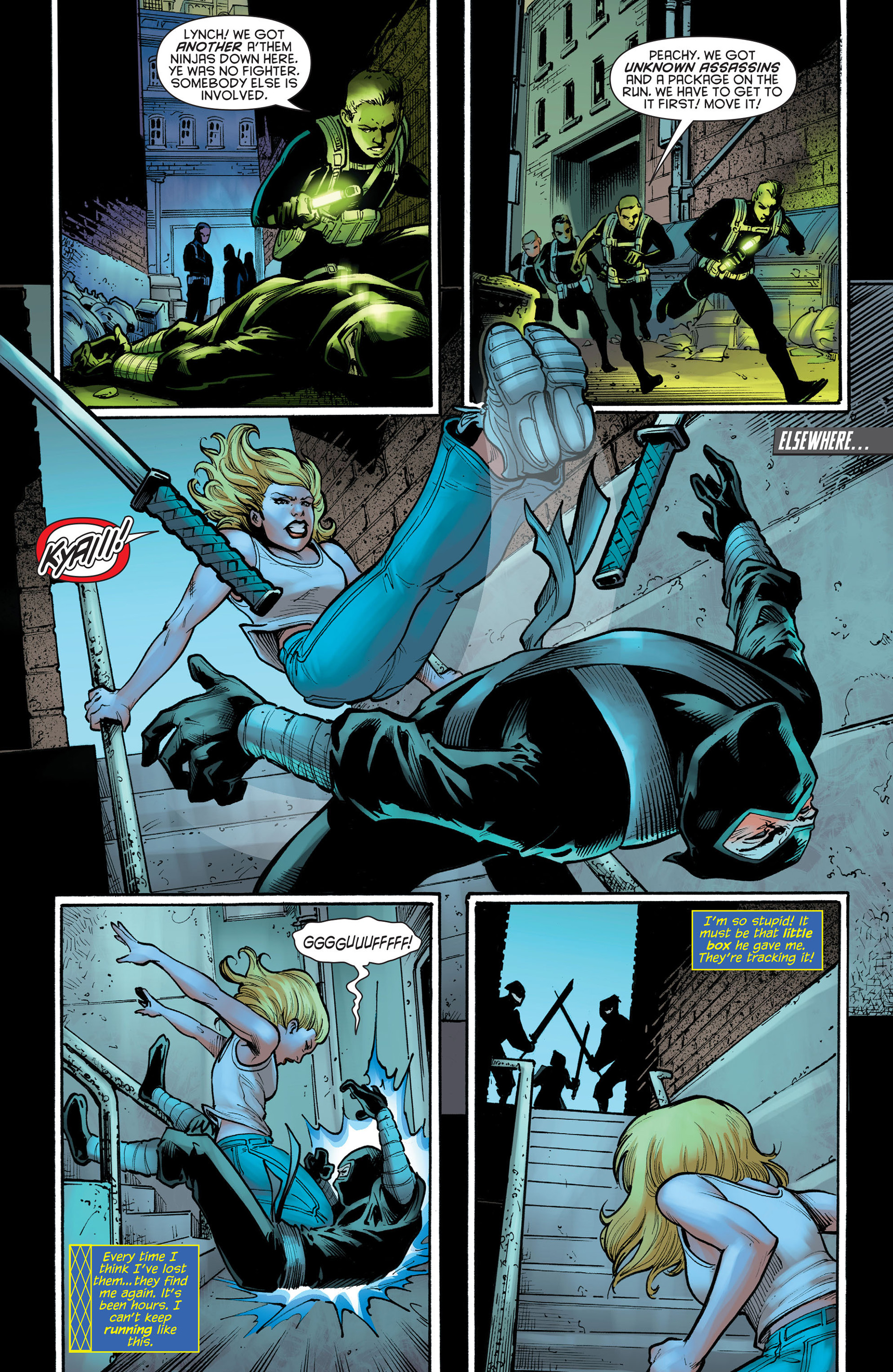 Read online Birds of Prey (2011) comic -  Issue #25 - 21