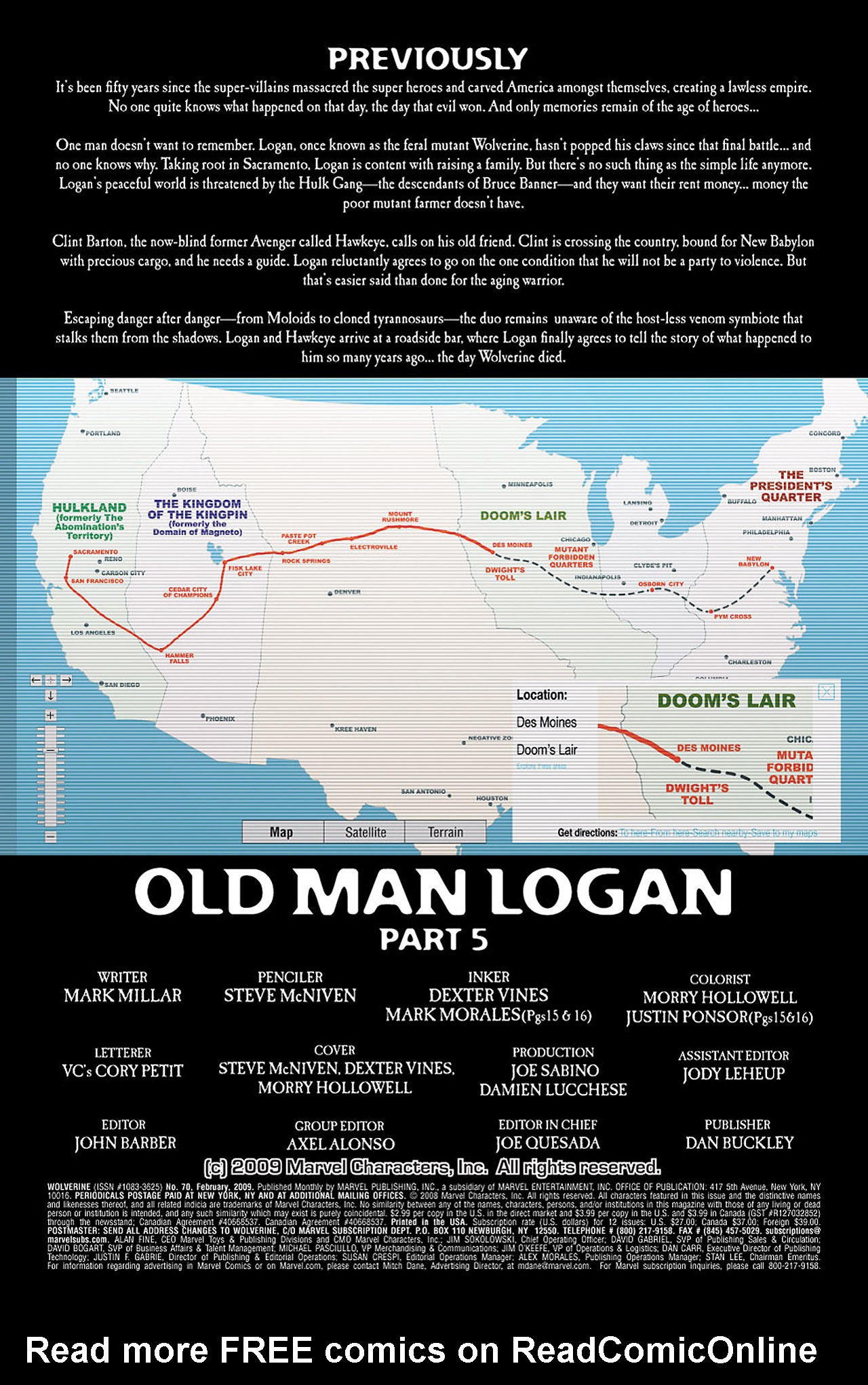 Read online Wolverine: Old Man Logan comic -  Issue # Full - 93