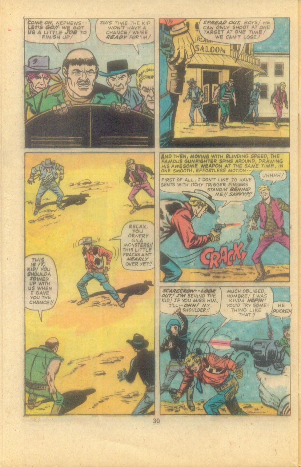 Read online Kid Colt Outlaw comic -  Issue #194 - 32