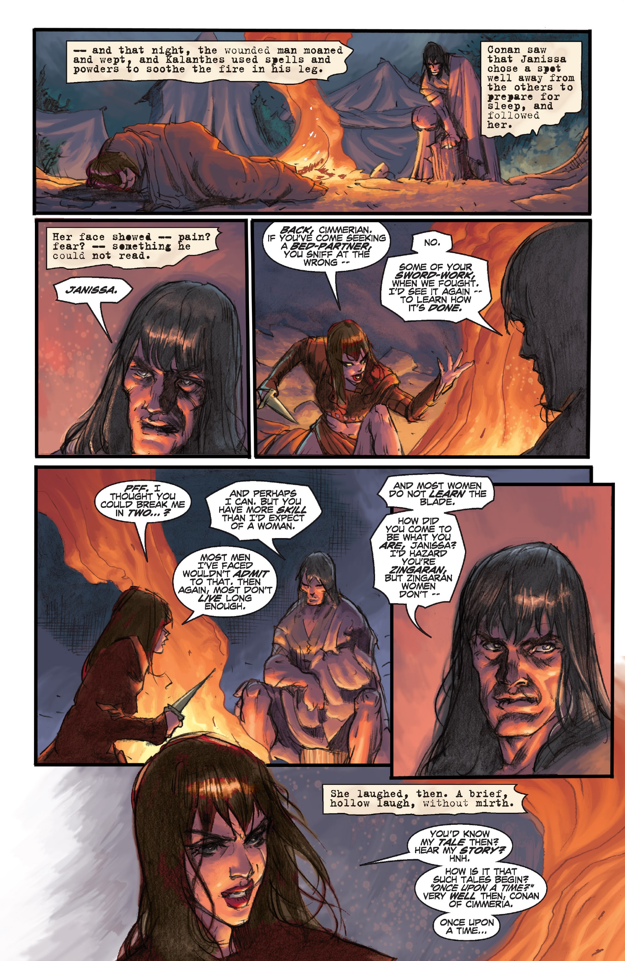 Read online Conan Chronicles Epic Collection comic -  Issue # TPB Out of the Darksome Hills (Part 3) - 85