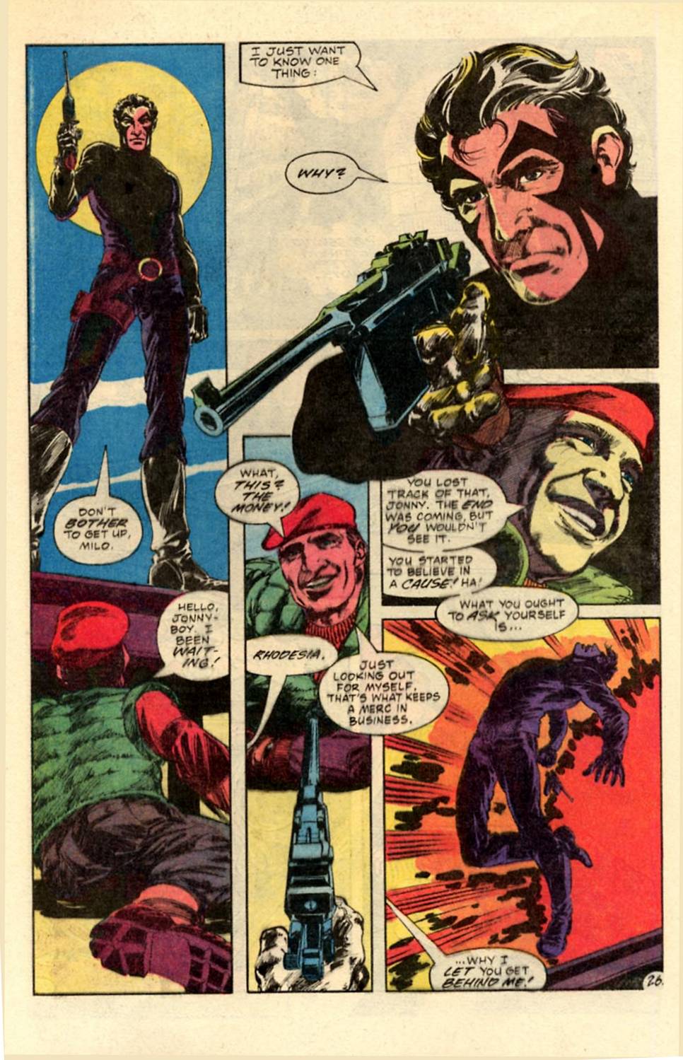 Read online Jon Sable, Freelance comic -  Issue #1 - 27