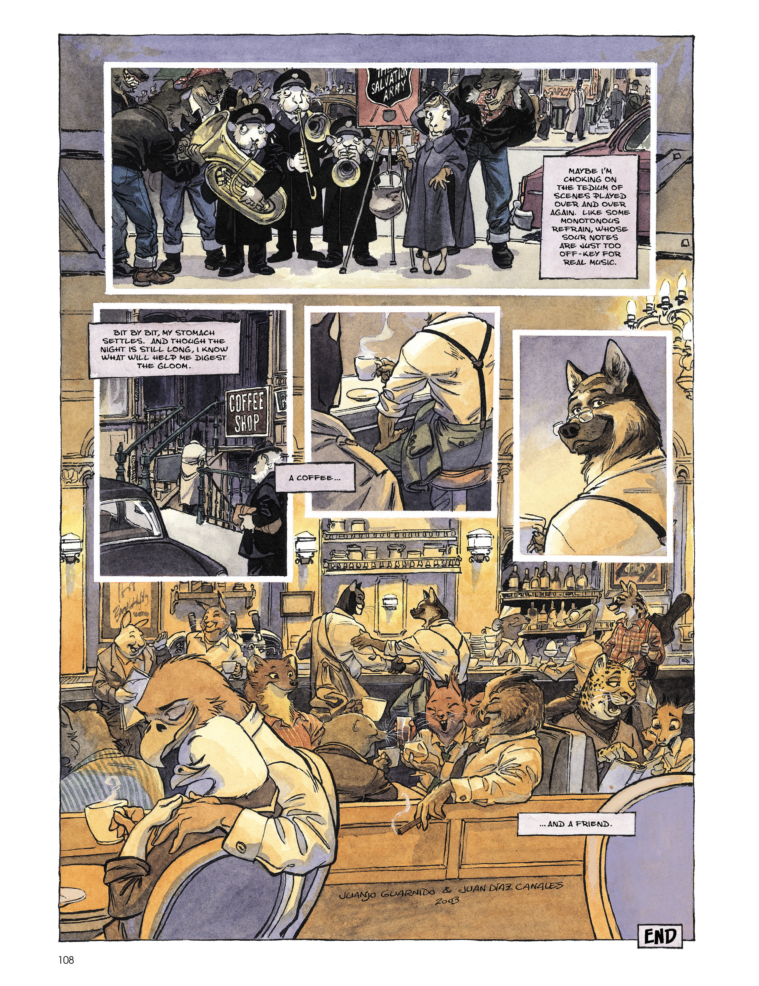 Read online Blacksad: A Silent Hell comic -  Issue # TPB - 107