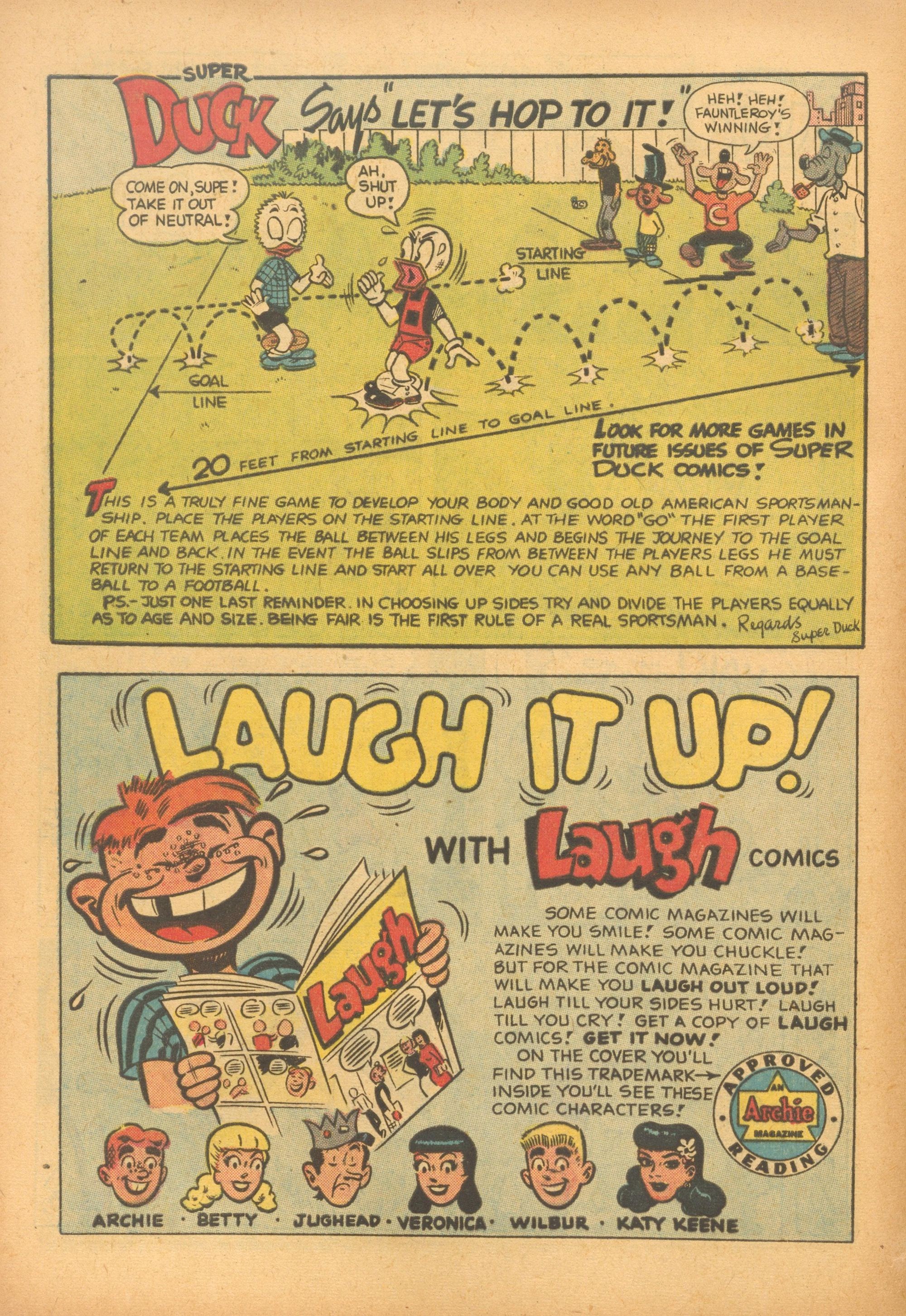 Read online Super Duck Comics comic -  Issue #60 - 28