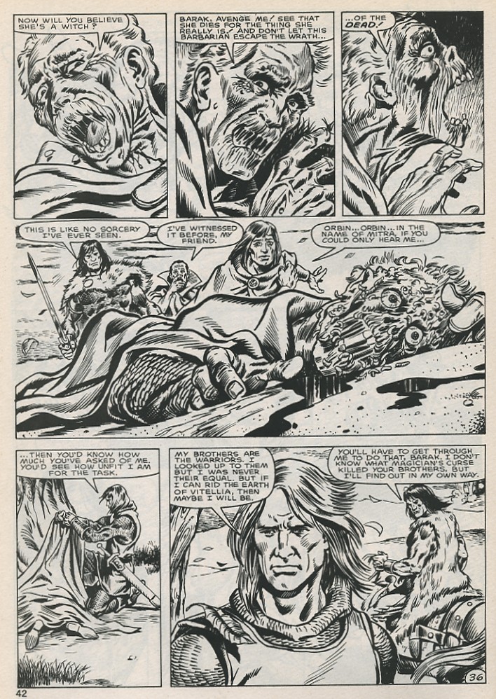 Read online The Savage Sword Of Conan comic -  Issue #130 - 42