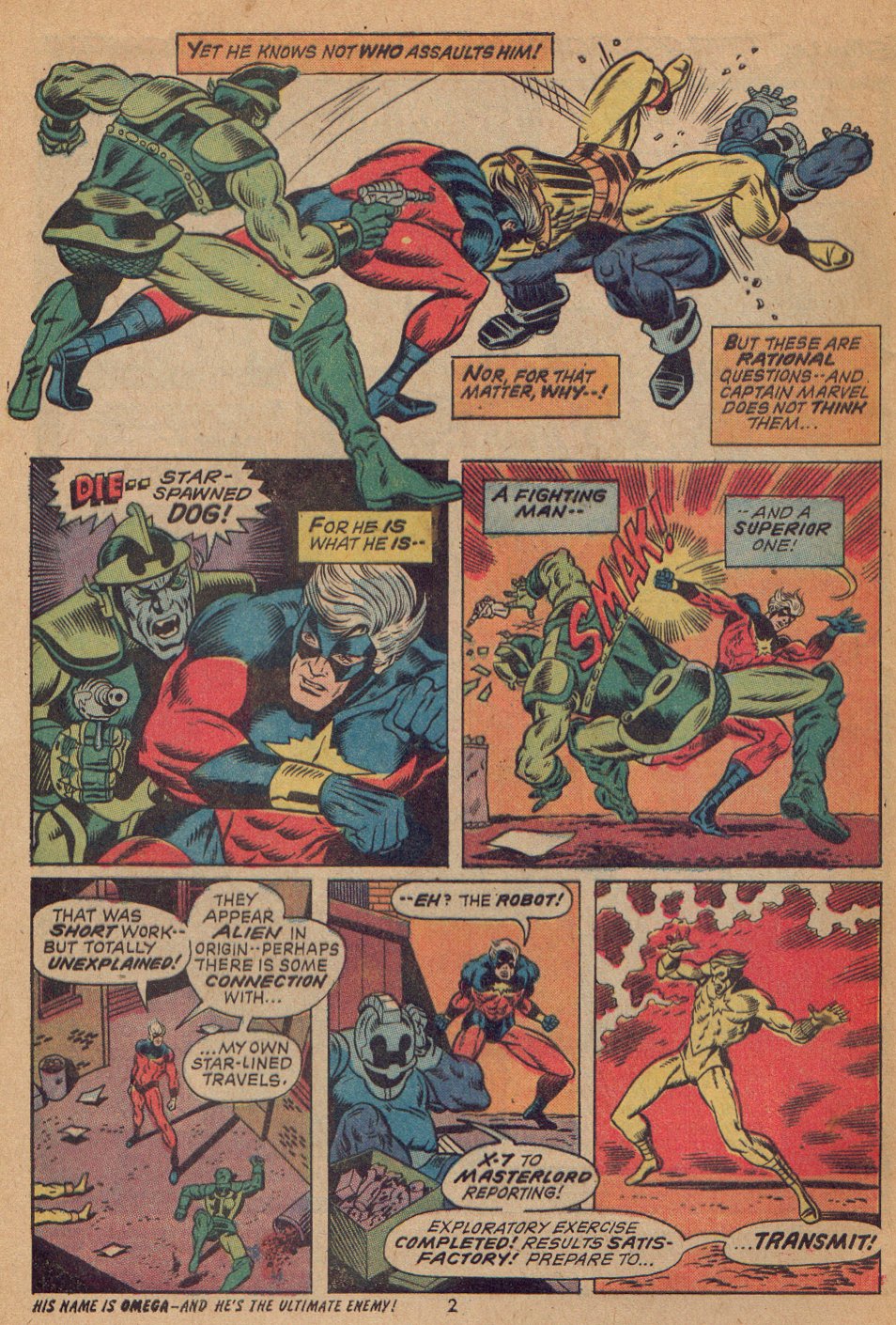 Captain Marvel (1968) Issue #25 #25 - English 3