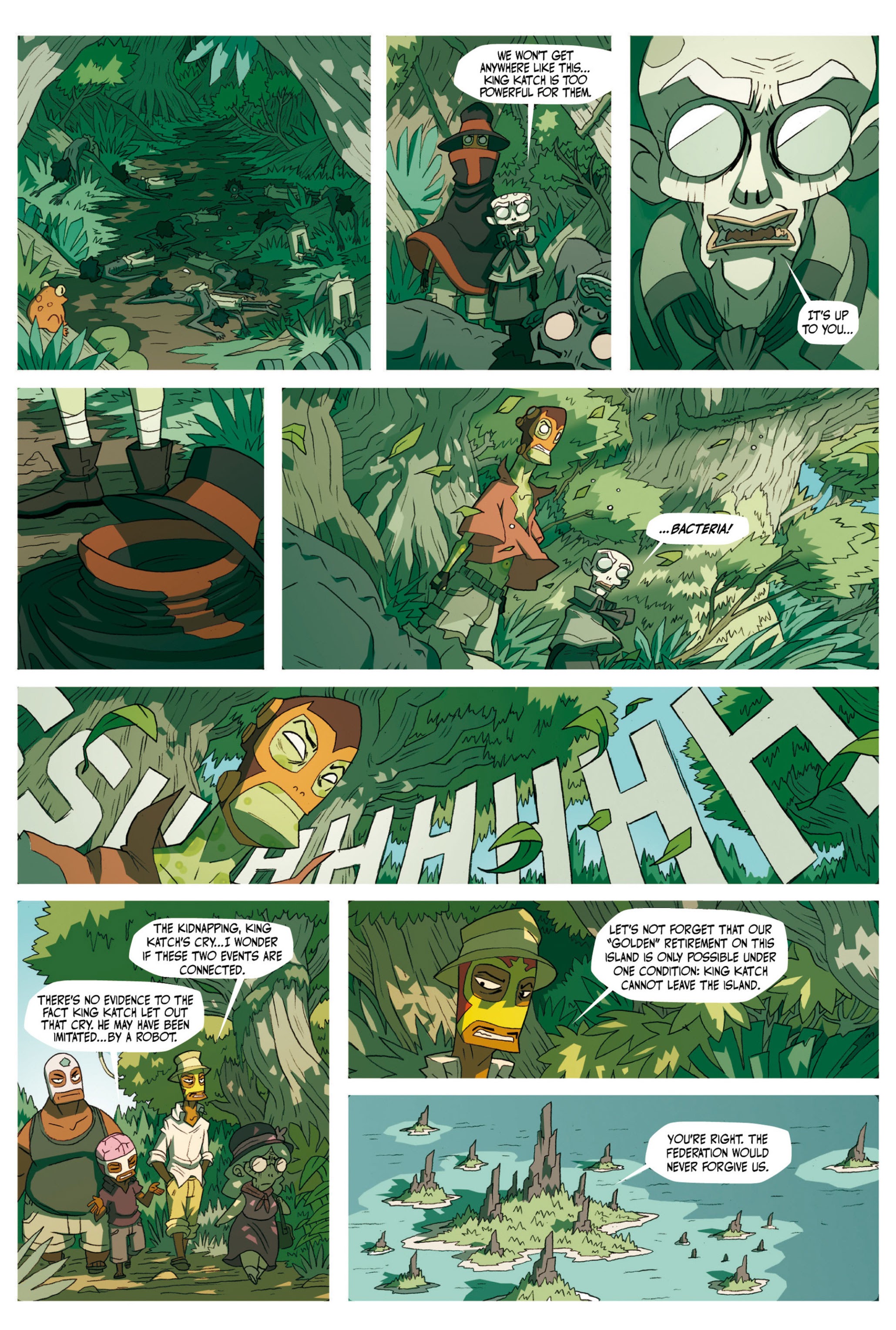 Read online The Tikitis comic -  Issue #1 - 19