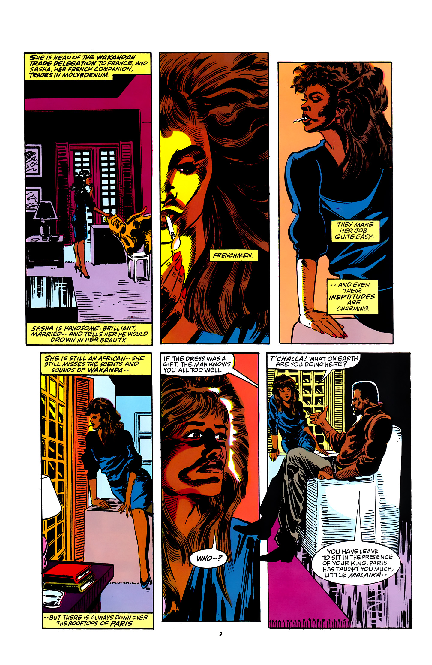 Read online Black Panther (1988) comic -  Issue #3 - 3