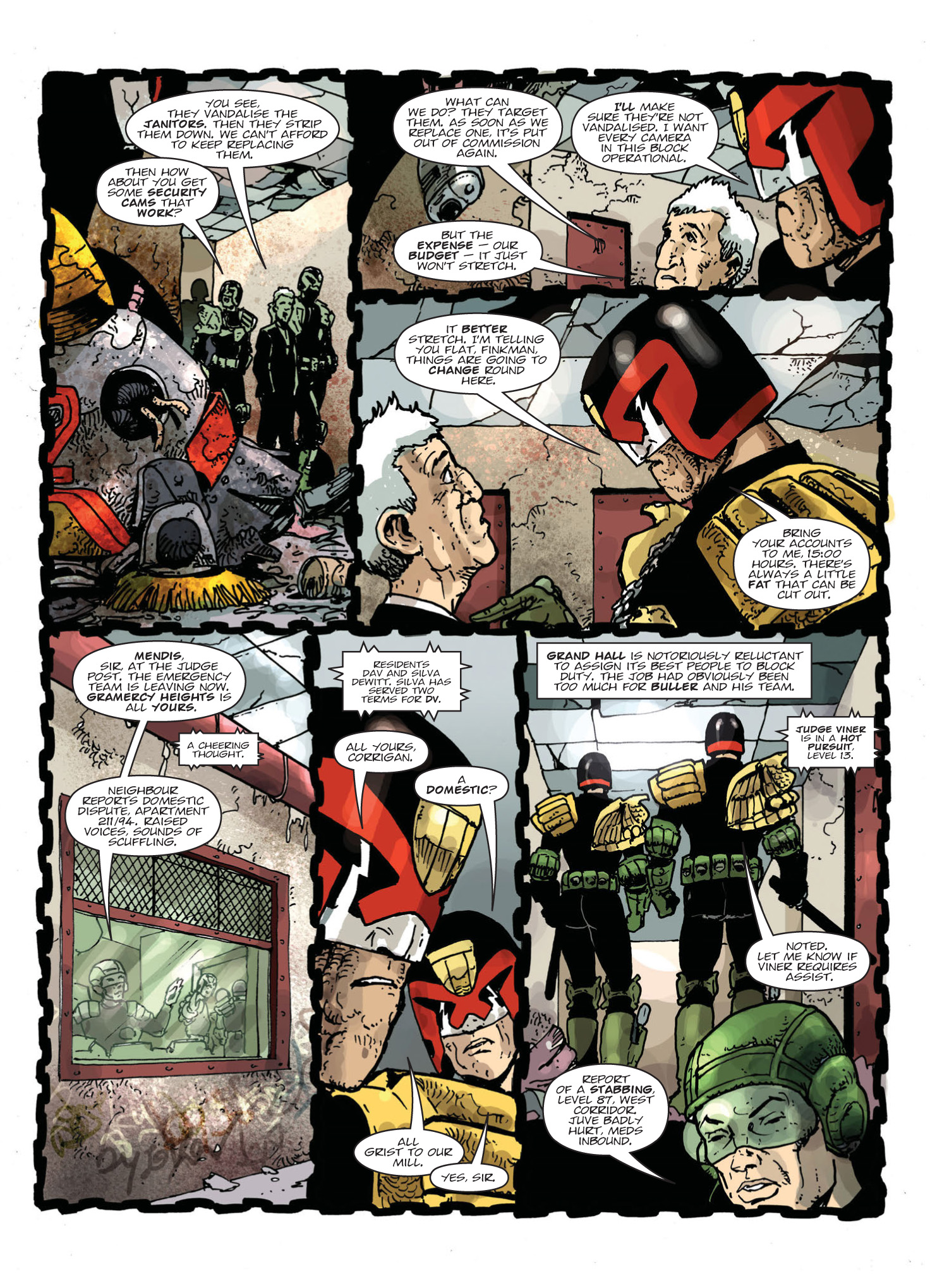 Read online Judge Dredd Megazine (Vol. 5) comic -  Issue #396 - 70