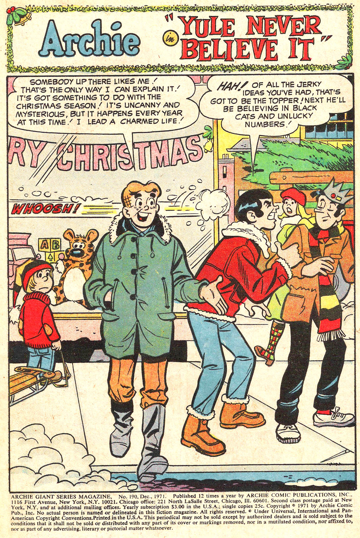 Read online Archie Giant Series Magazine comic -  Issue #190 - 3