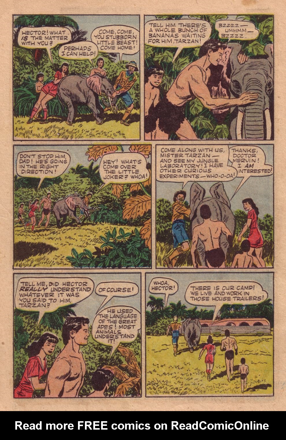 Read online Tarzan (1948) comic -  Issue #22 - 6