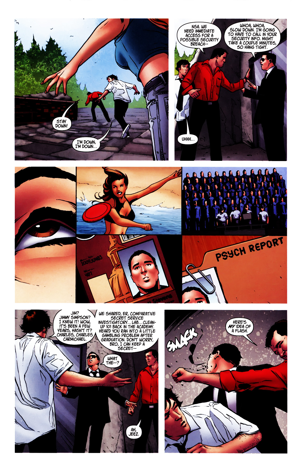 Read online Chuck comic -  Issue #6 - 12