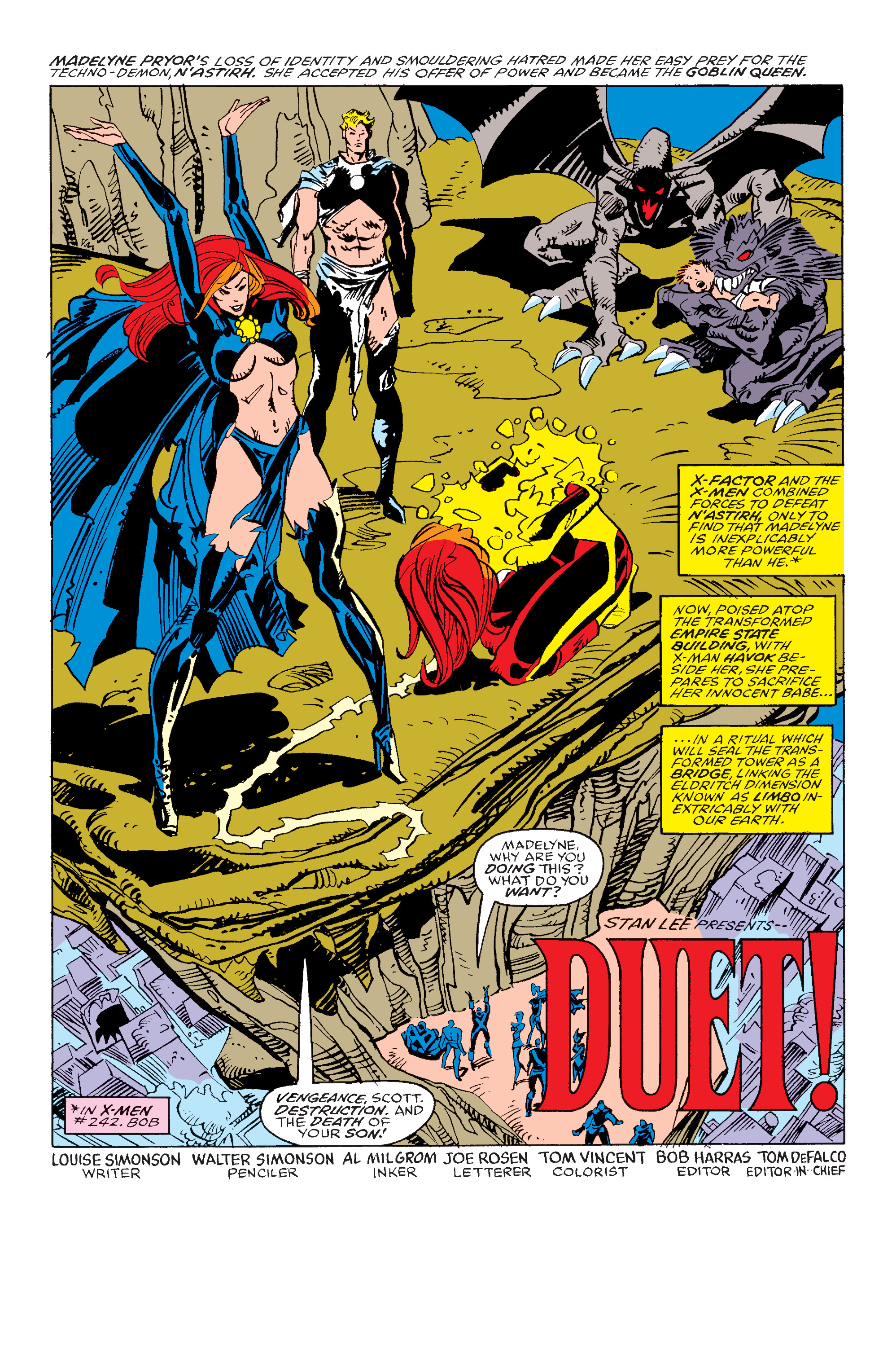 Read online X-Men Milestones: Inferno comic -  Issue # TPB (Part 4) - 91