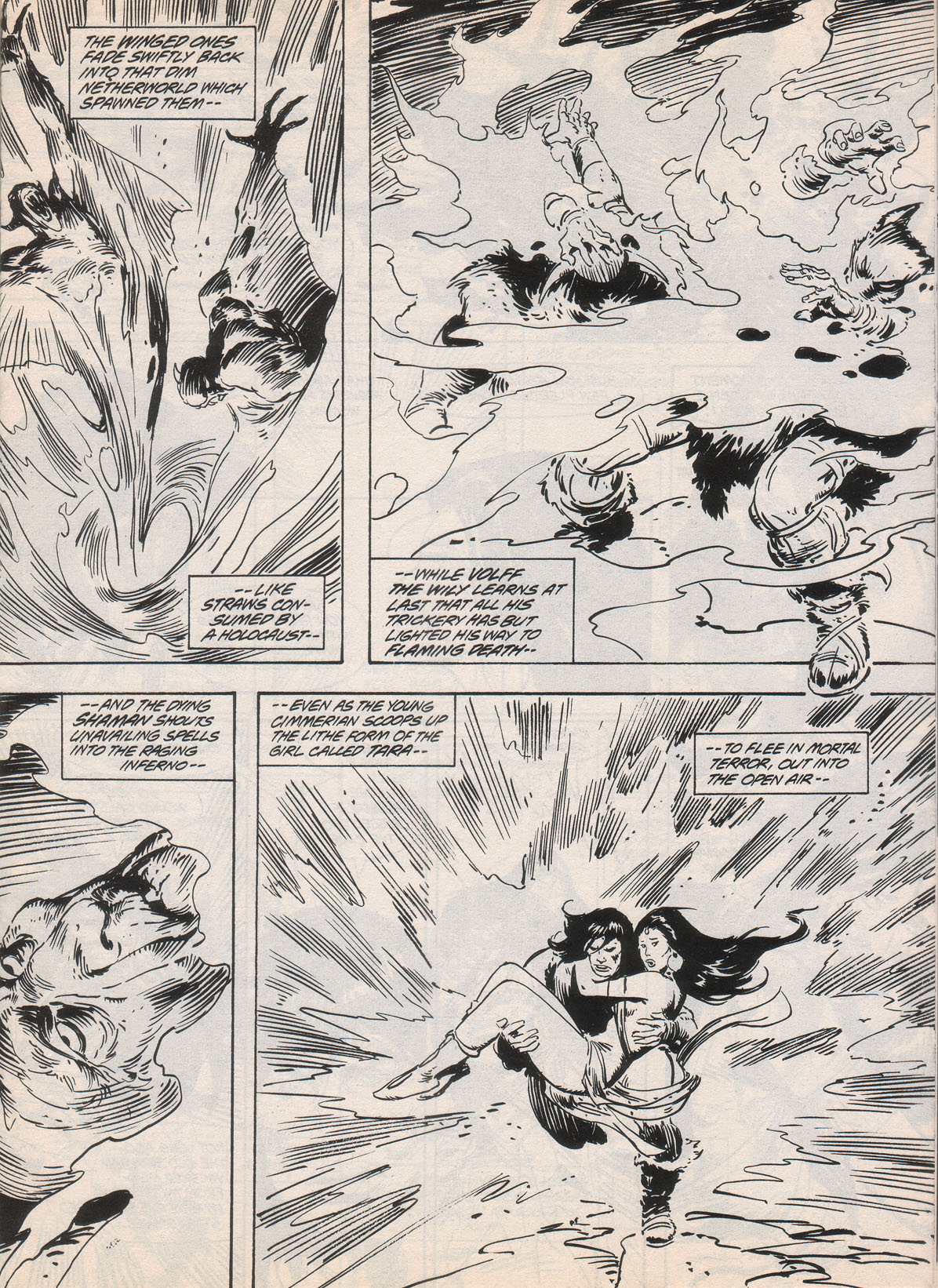 Read online The Savage Sword Of Conan comic -  Issue #222 - 18