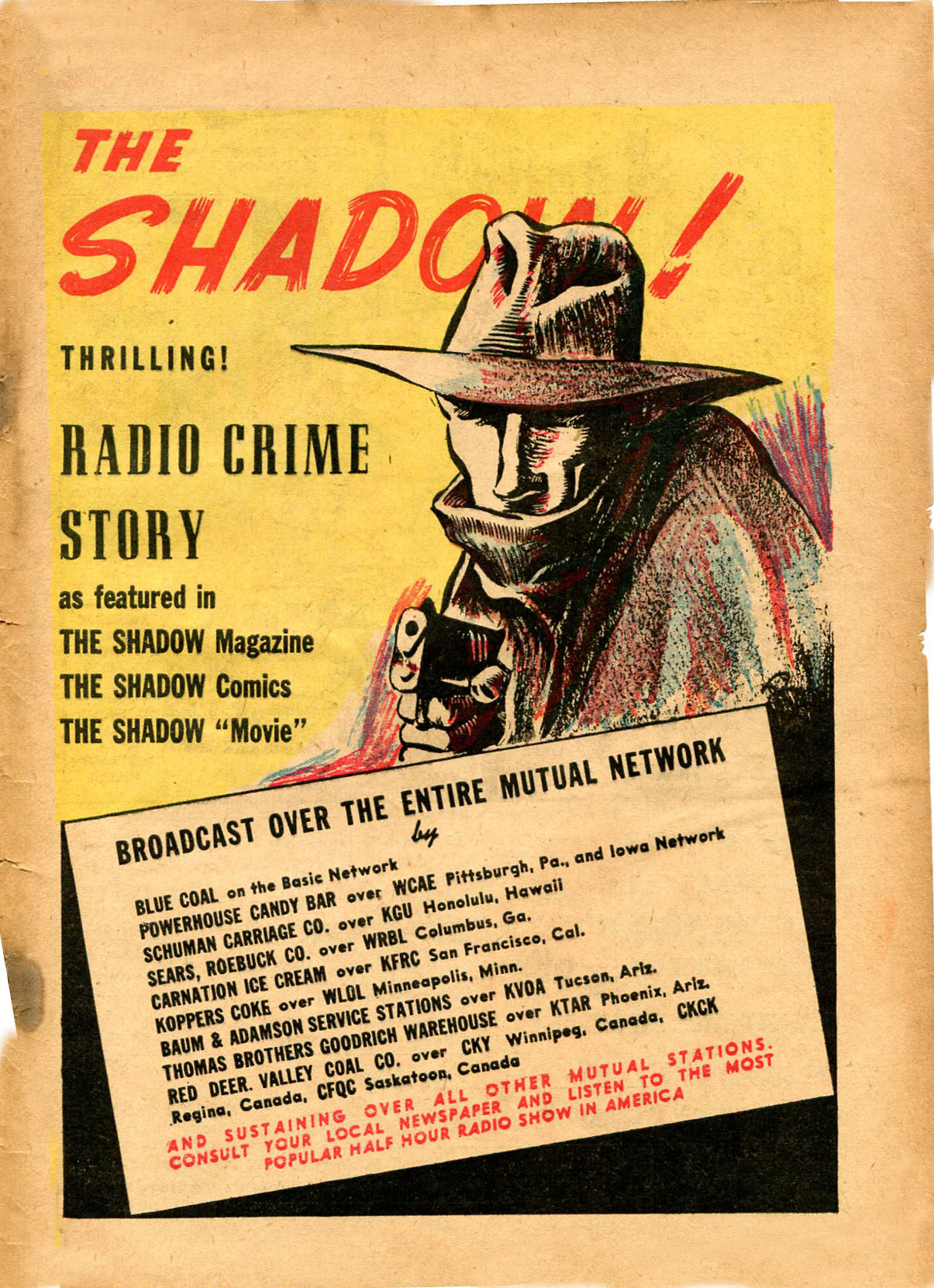 Read online Shadow Comics comic -  Issue #8 - 65