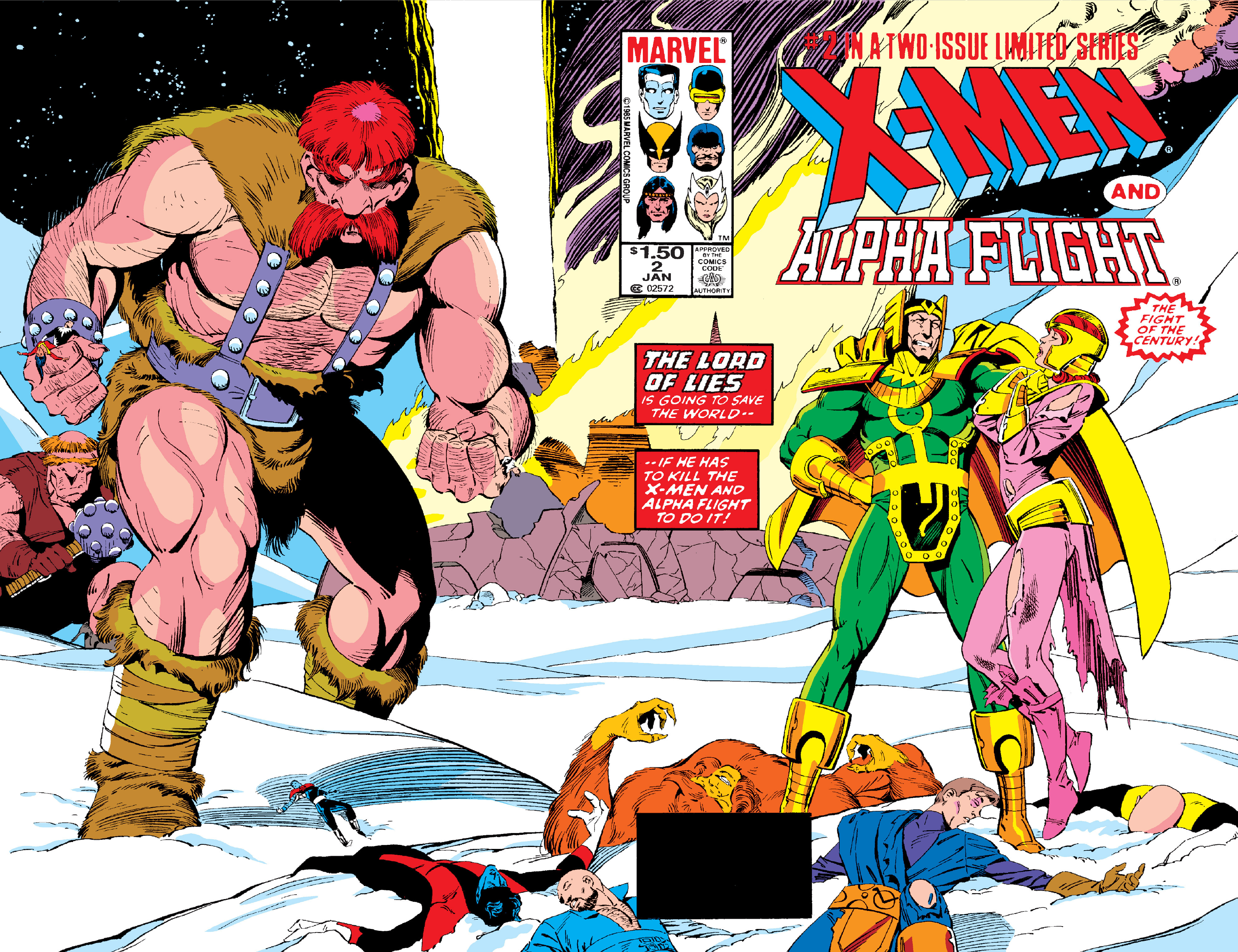 Read online X-Men/Alpha Flight comic -  Issue #2 - 2