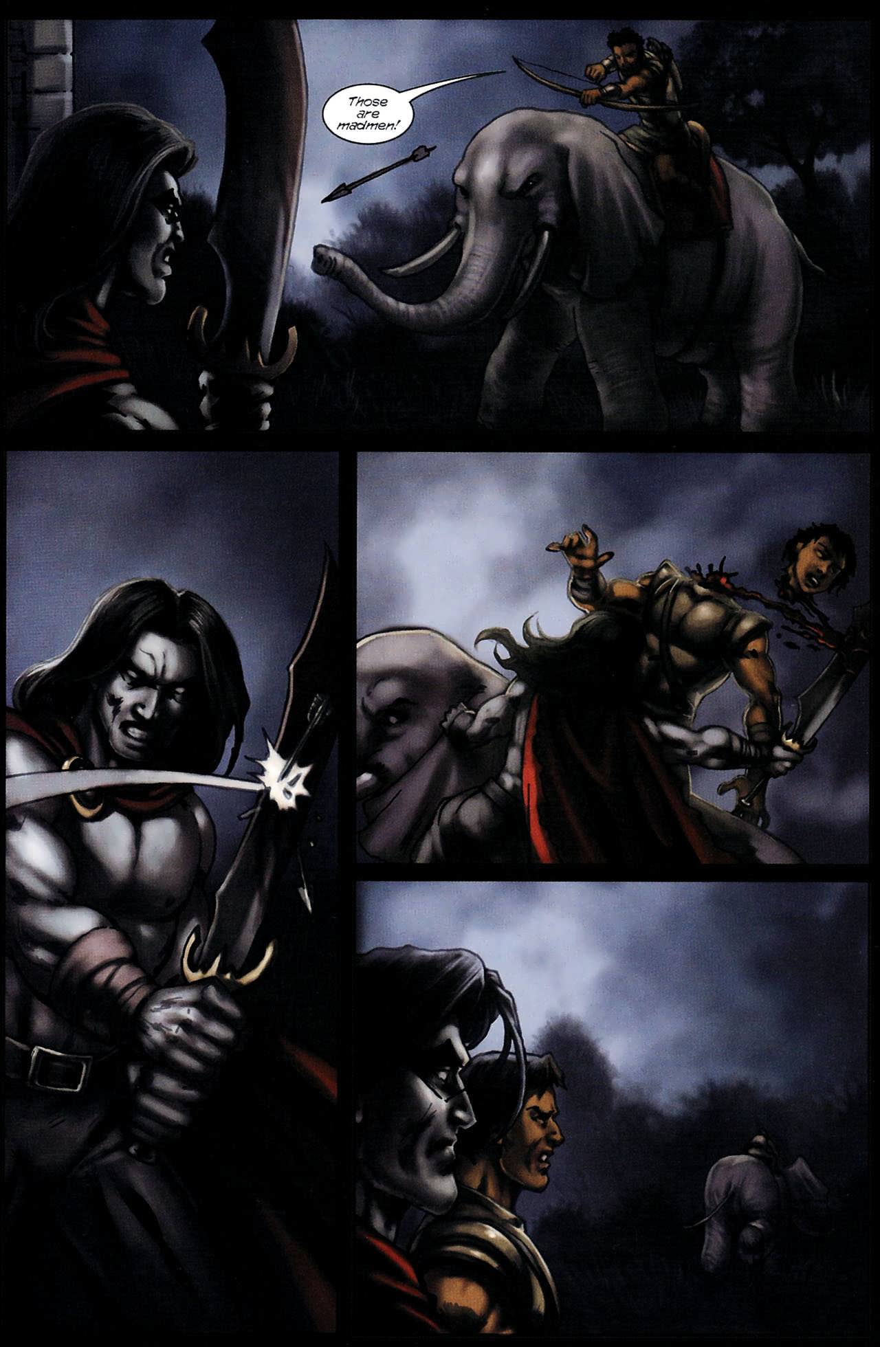 Read online Kade: Shiva's Sun comic -  Issue #4 - 5