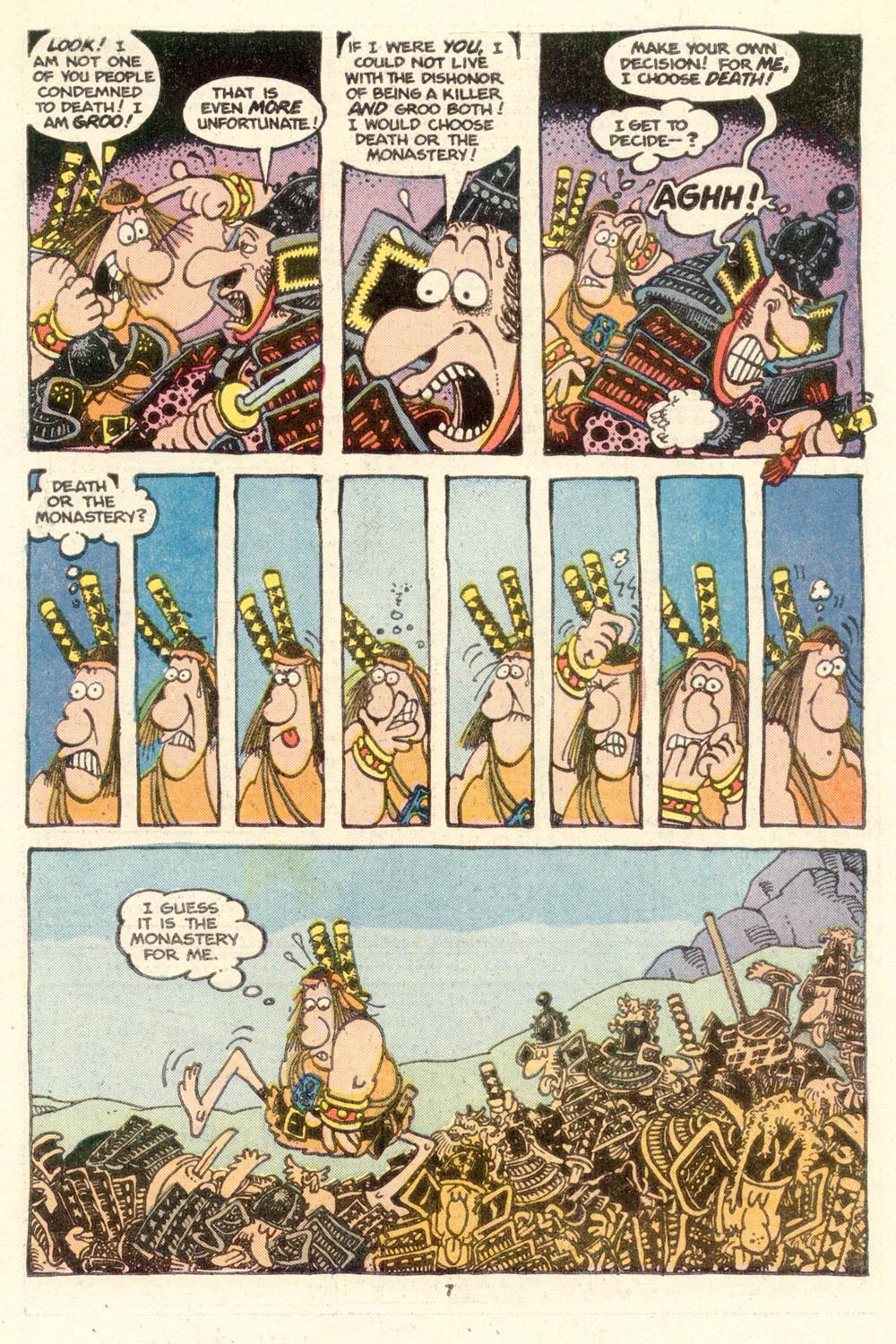 Read online Sergio Aragonés Groo the Wanderer comic -  Issue #15 - 7