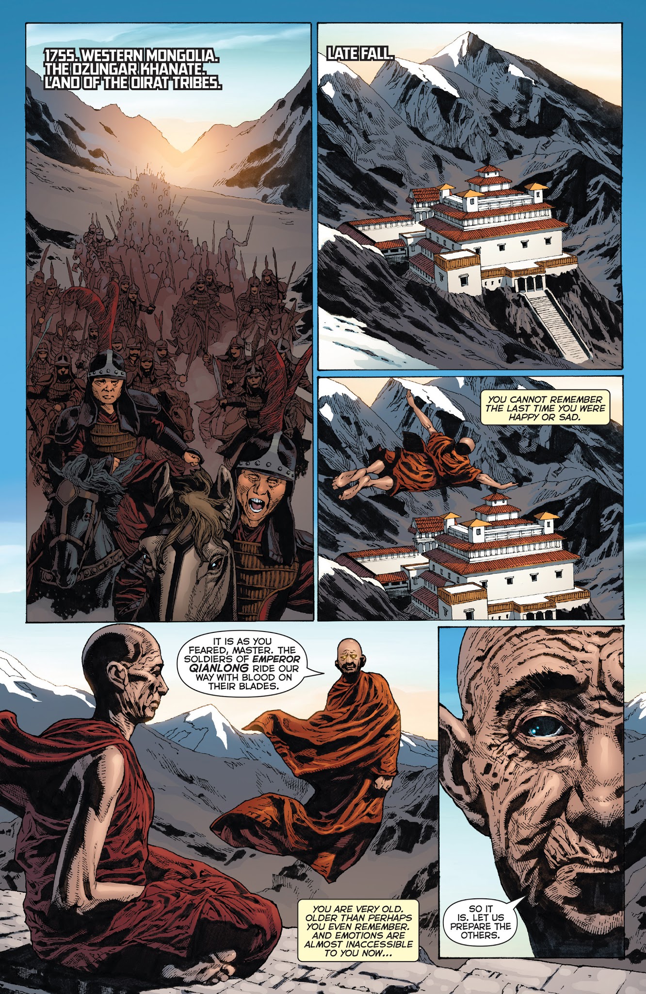 Read online Harbinger: Bleeding Monk comic -  Issue # Full - 3