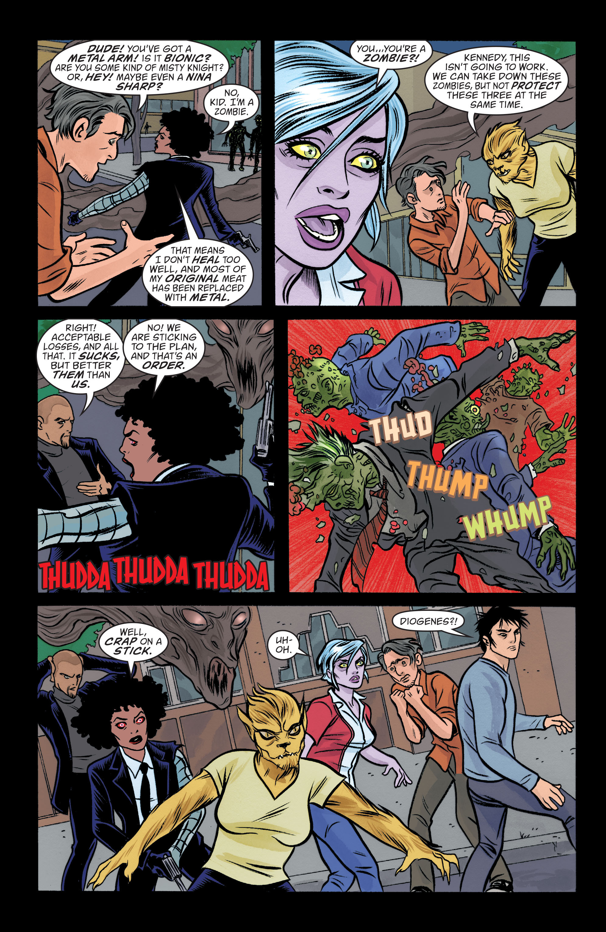 Read online iZombie comic -  Issue # _TPB 3 - Six Feet Under & Rising - 88