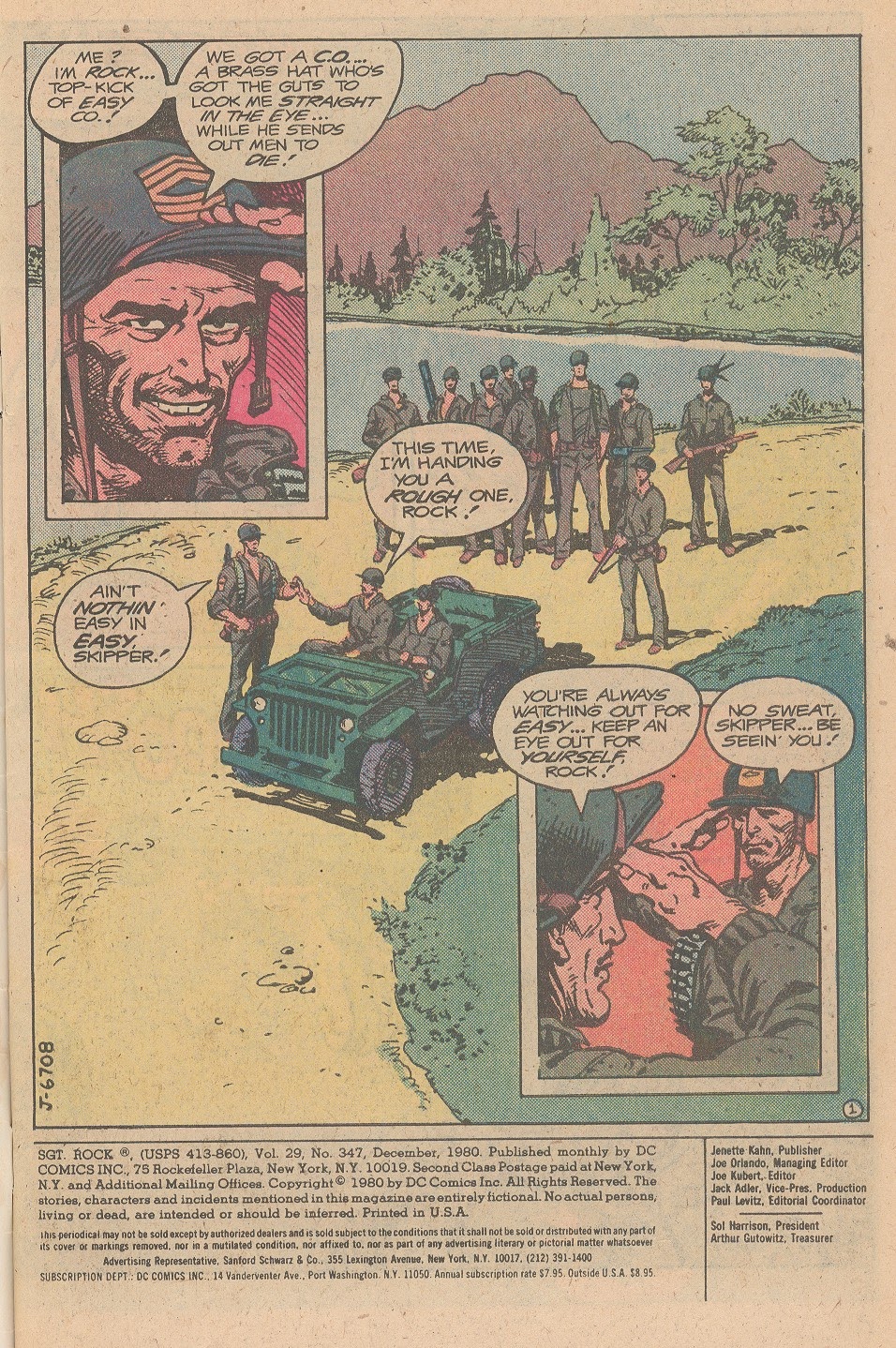 Read online Sgt. Rock comic -  Issue #347 - 2