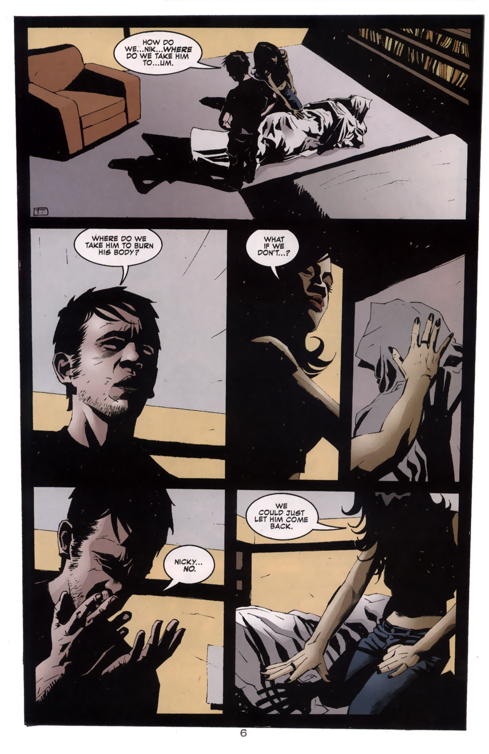 Read online Blood and Water comic -  Issue #4 - 7