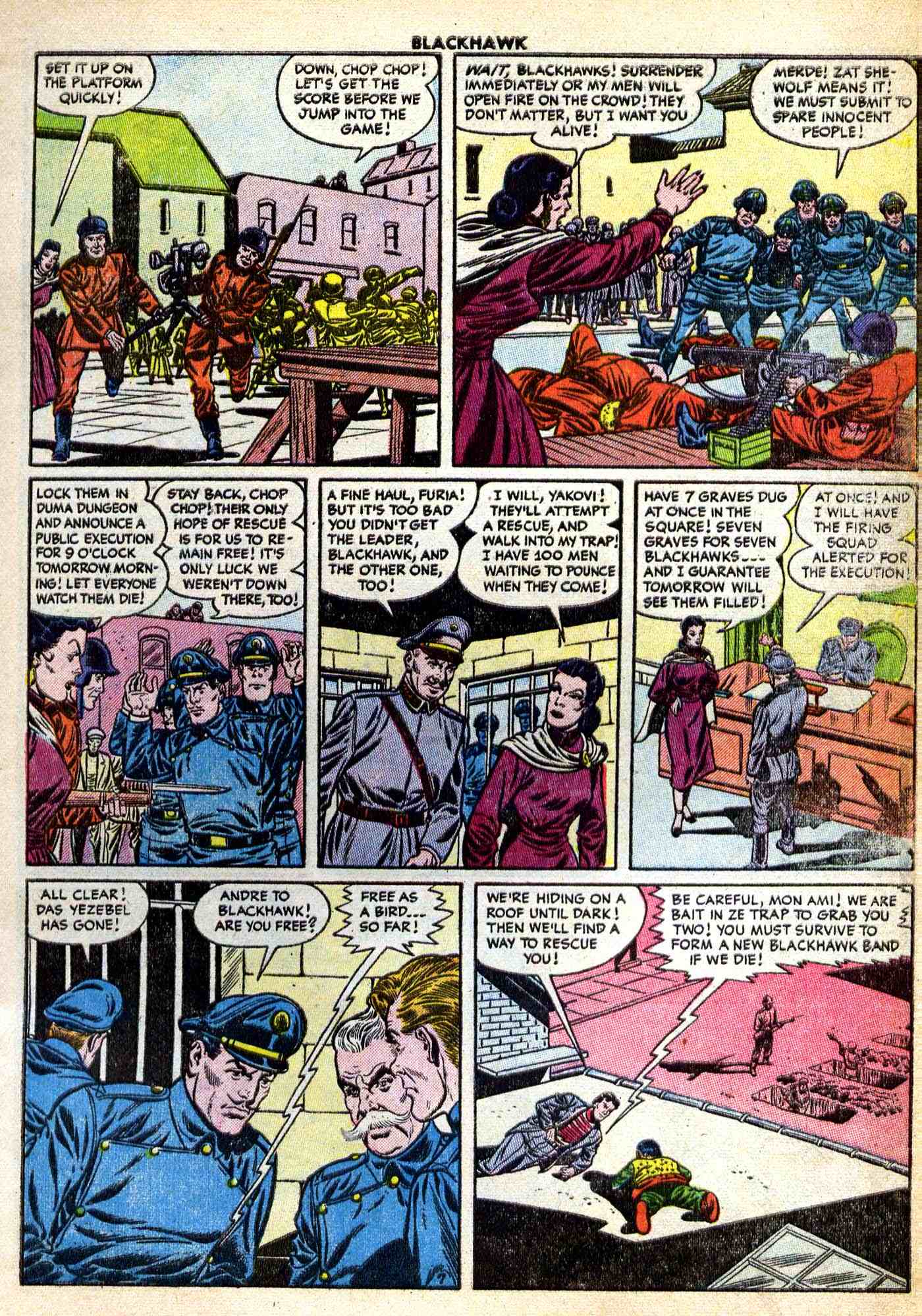 Read online Blackhawk (1957) comic -  Issue #96 - 8