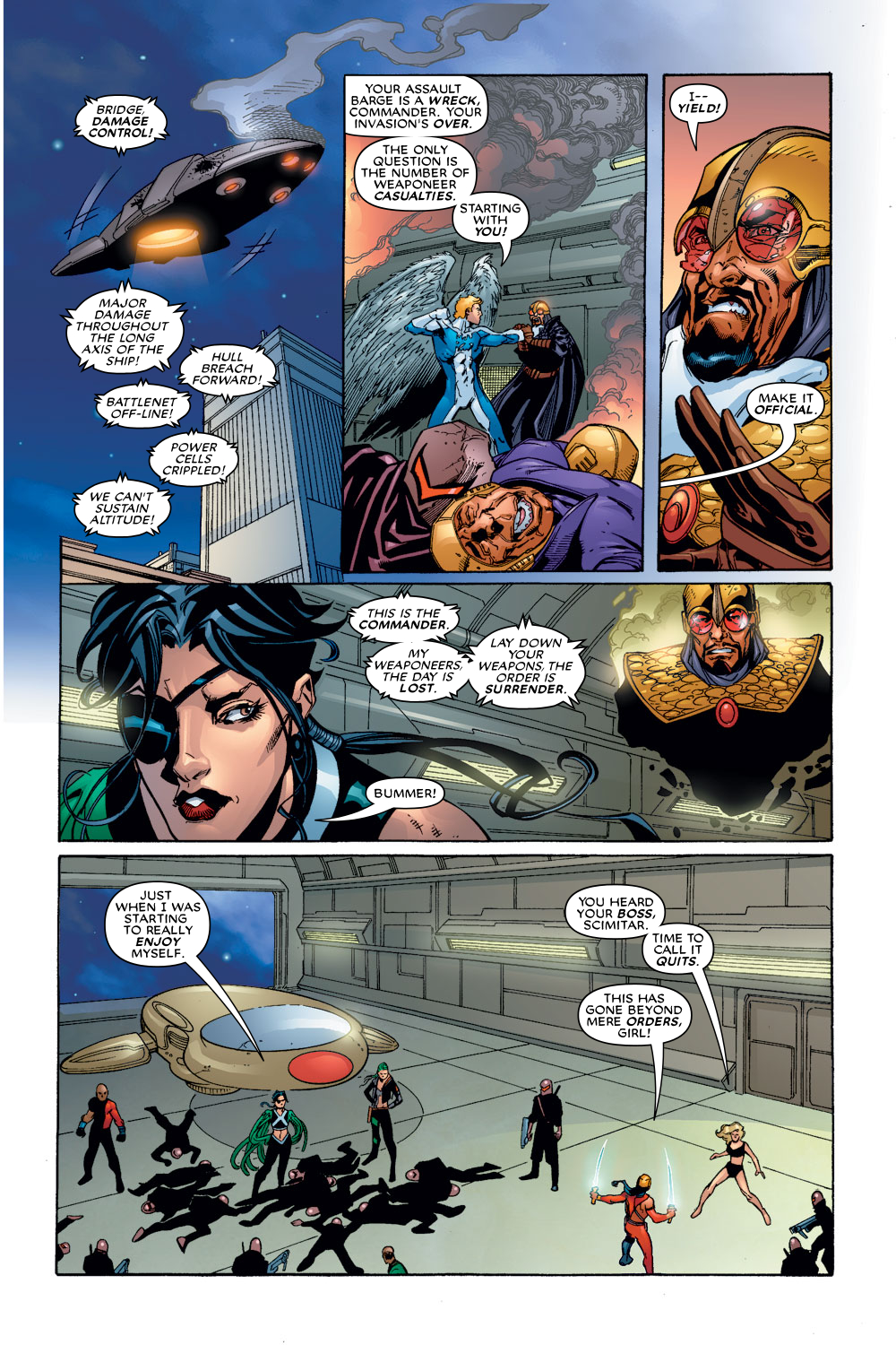 Read online Excalibur (2004) comic -  Issue #13 - 18