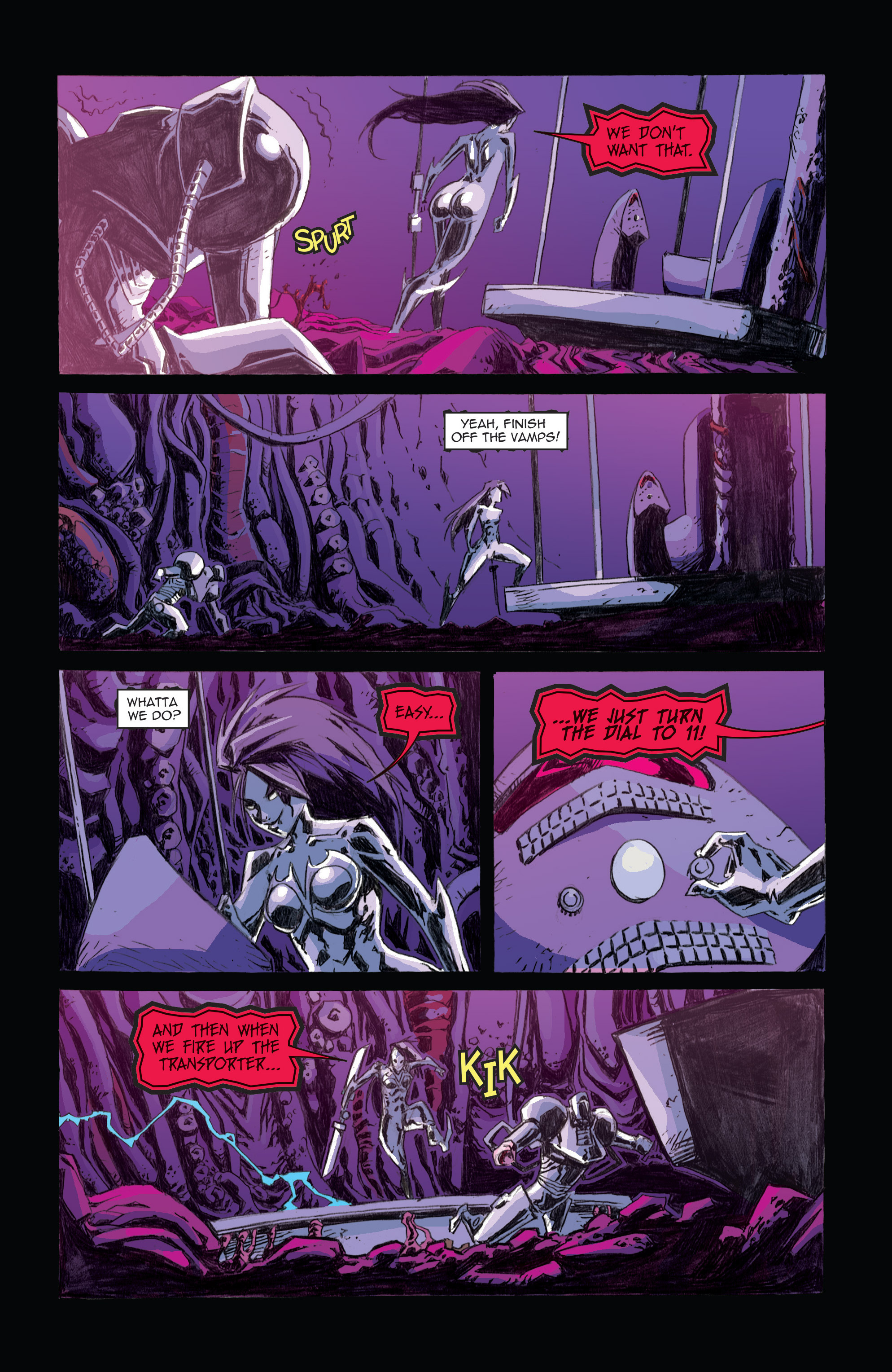 Read online Vampblade comic -  Issue #12 - 21