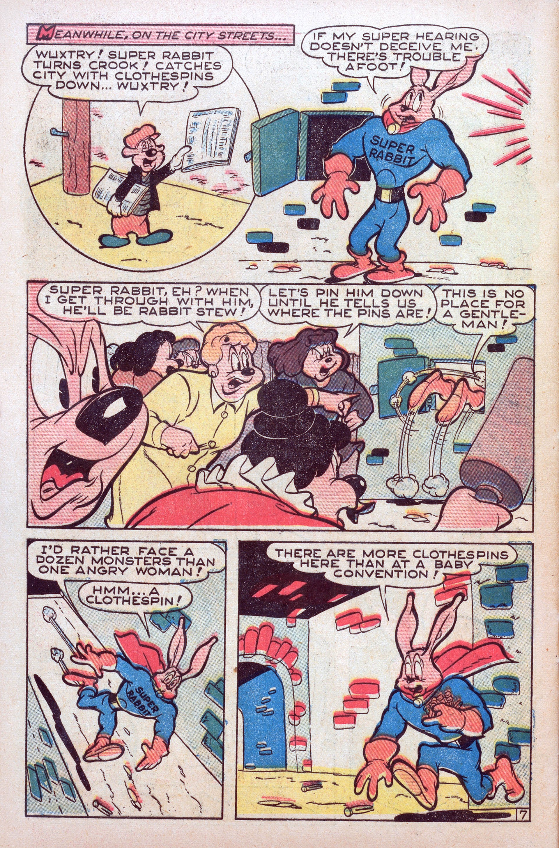 Read online Super Rabbit comic -  Issue #11 - 28