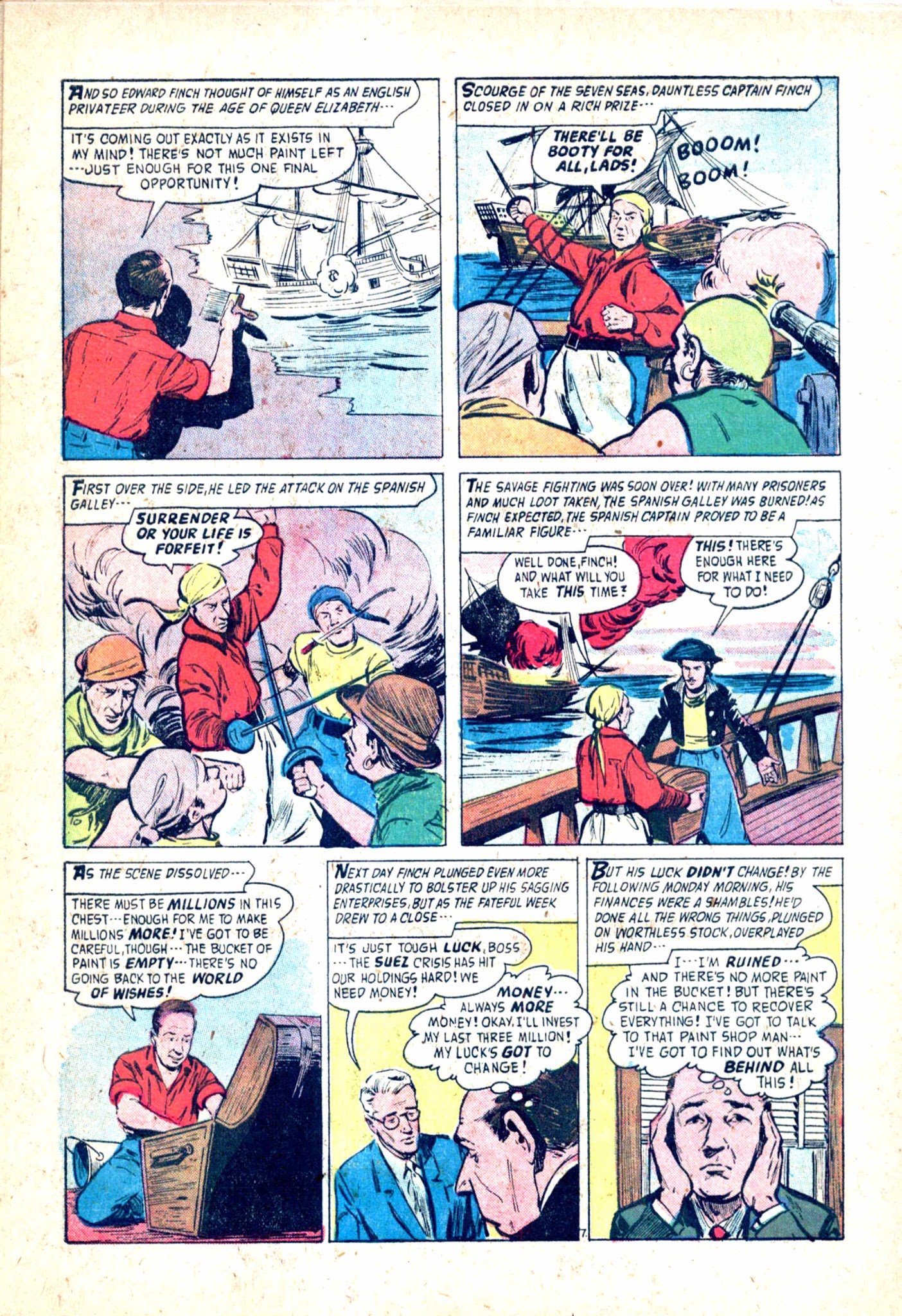 Read online Adventures Into The Unknown comic -  Issue #82 - 9