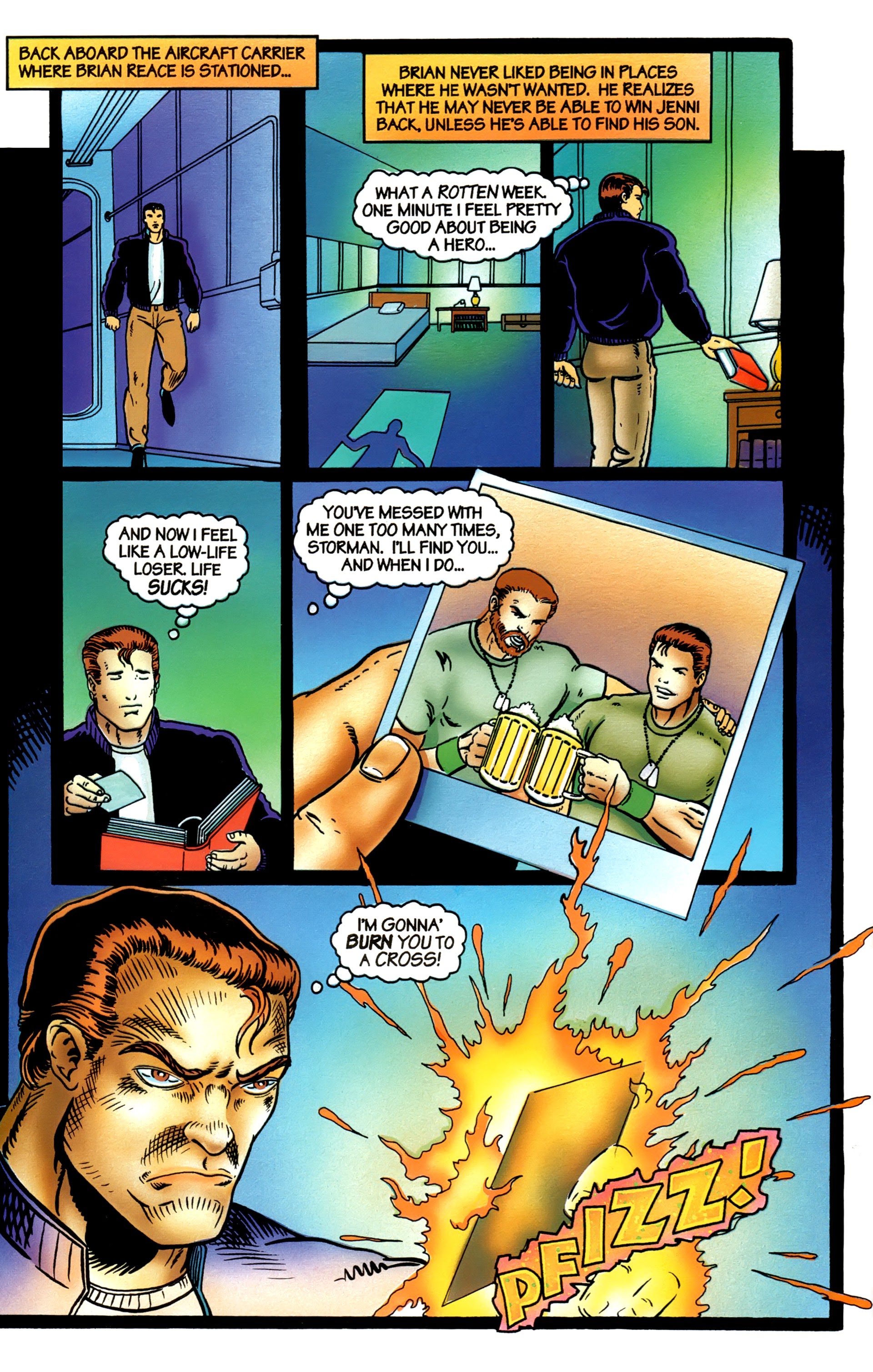 Read online Bloodfire comic -  Issue #9 - 17