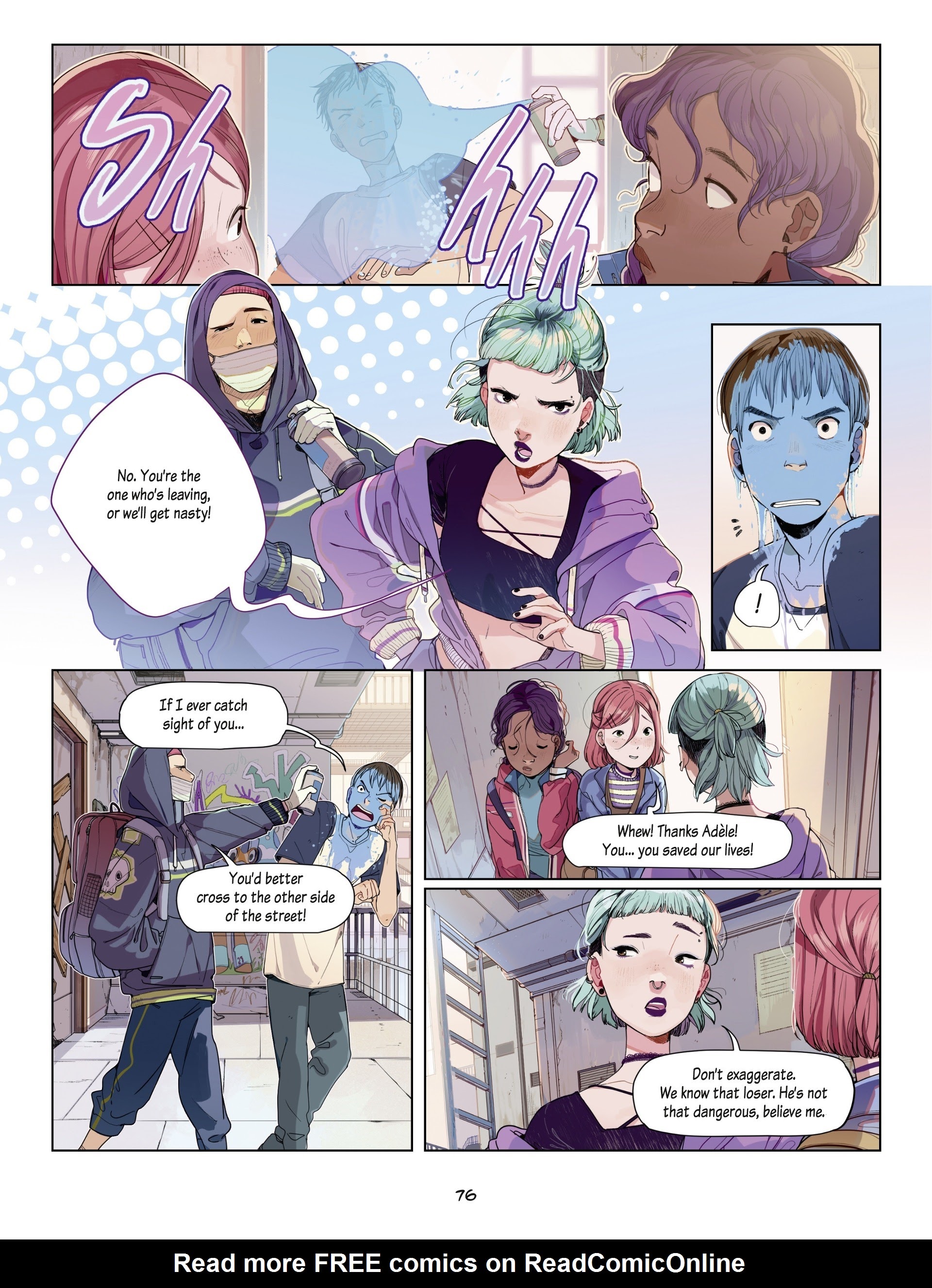 Read online School of Love comic -  Issue #1 - 76