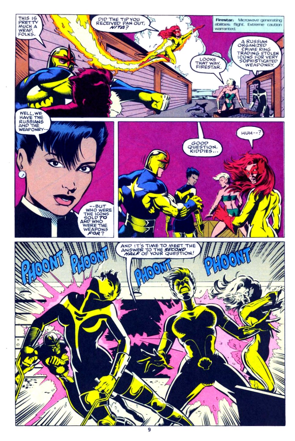 The New Warriors Issue #28 #32 - English 8