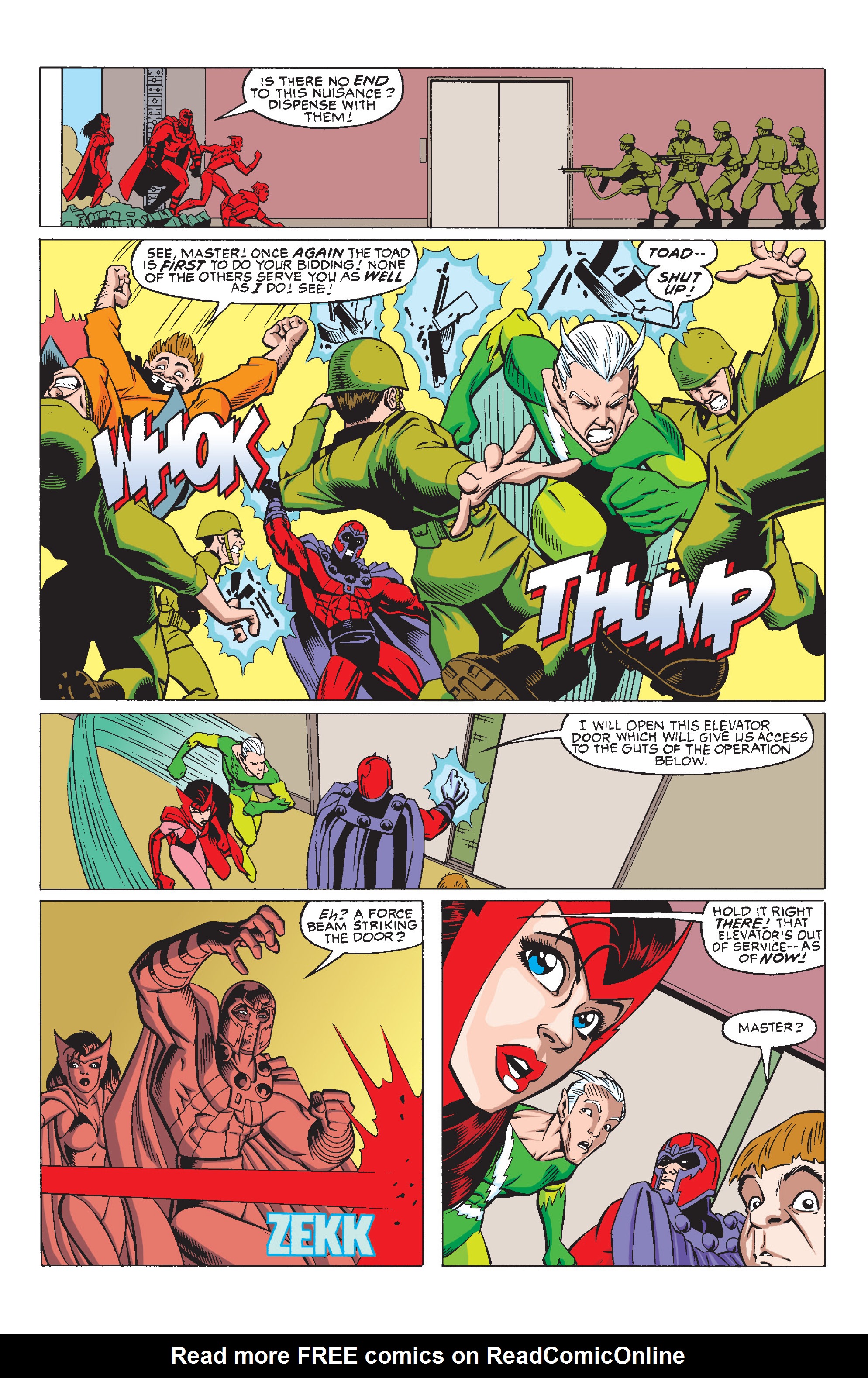 Read online The Adventures of the X-Men comic -  Issue # _TPB Clear and Present Dangers (Part 2) - 35