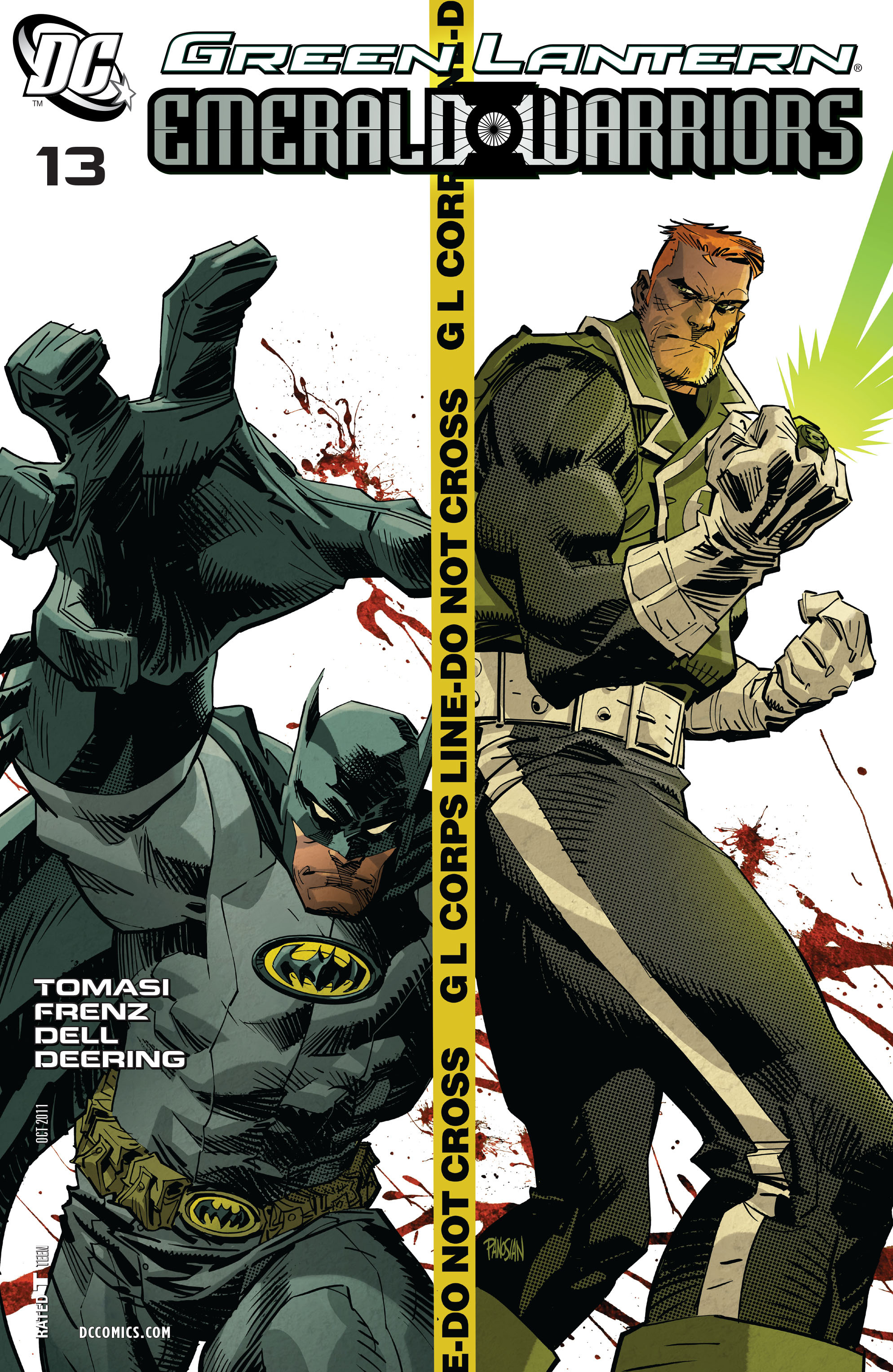 Read online Green Lantern: Emerald Warriors comic -  Issue #13 - 1