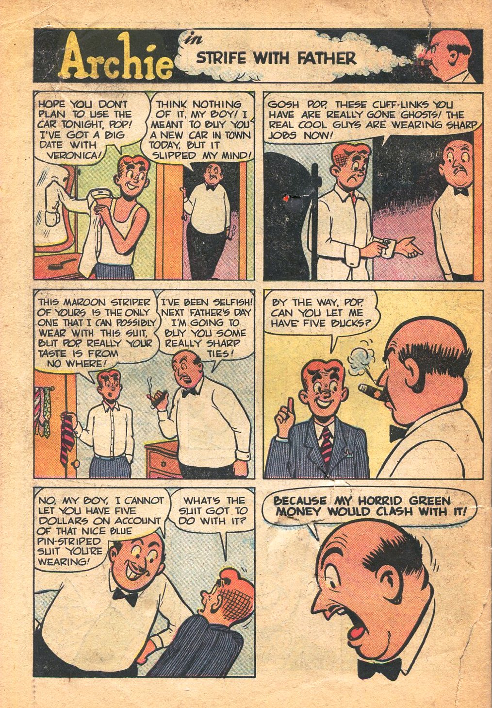 Read online Archie's Joke Book Magazine comic -  Issue #2 - 34