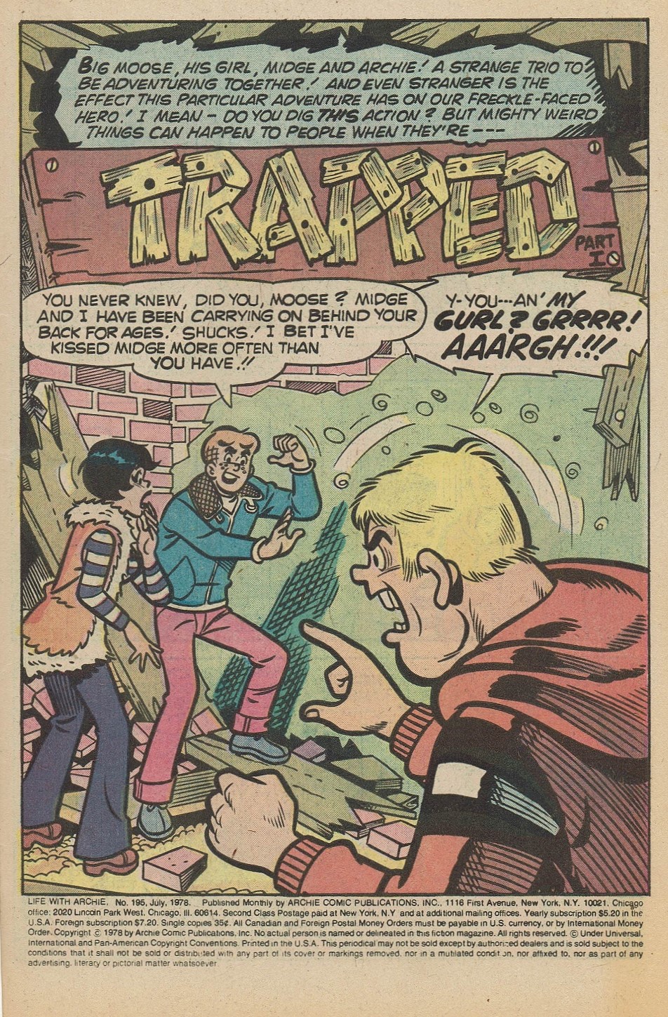 Read online Life With Archie (1958) comic -  Issue #195 - 3