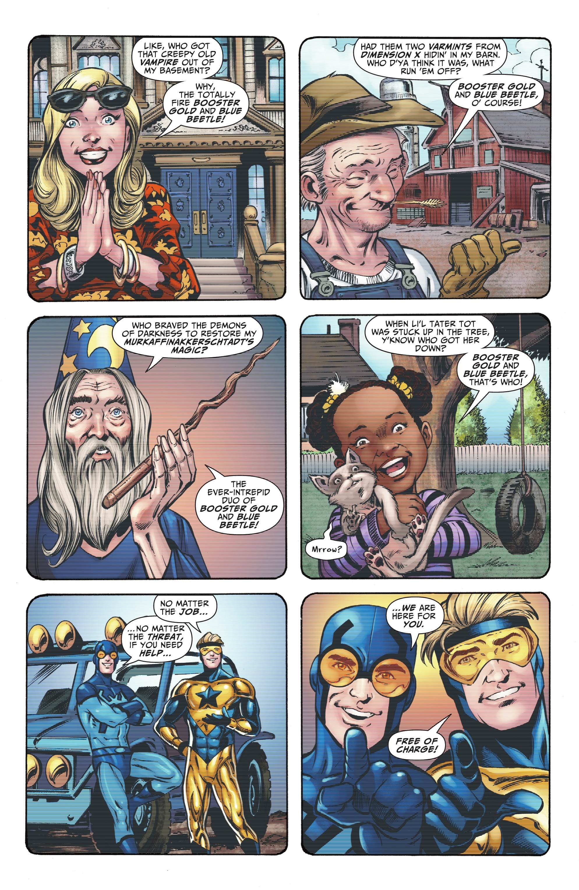 Read online Blue & Gold comic -  Issue #7 - 3