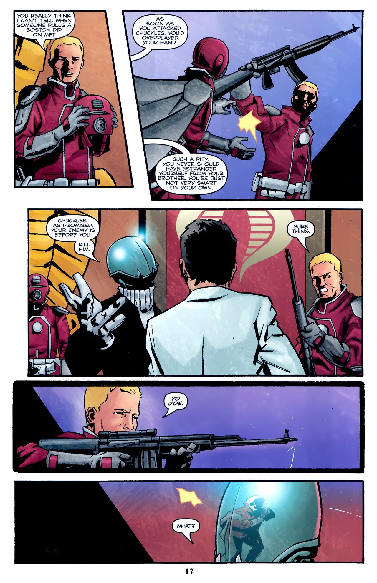 Read online G.I. Joe Cobra (2010) comic -  Issue #12 - 19