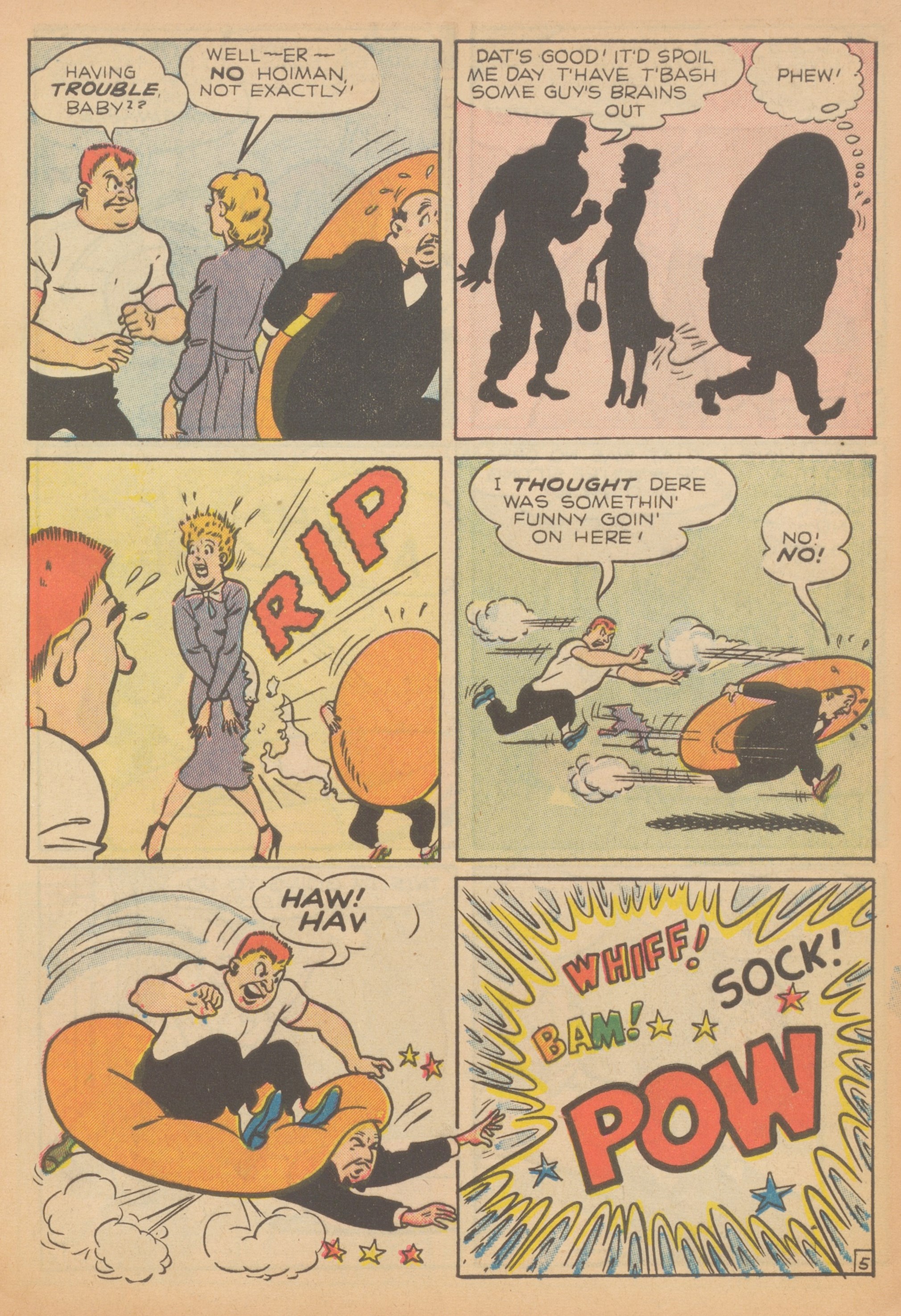 Read online Pep Comics comic -  Issue #70 - 7