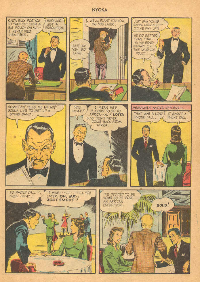 Read online Nyoka the Jungle Girl (1945) comic -  Issue #2 - 7