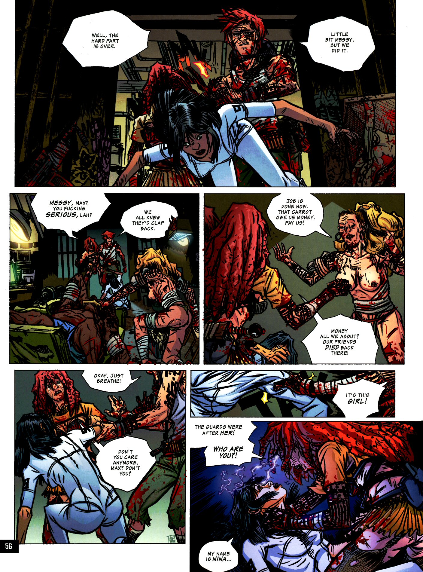 Read online Fluorescent Black comic -  Issue # TPB (Part 1) - 53