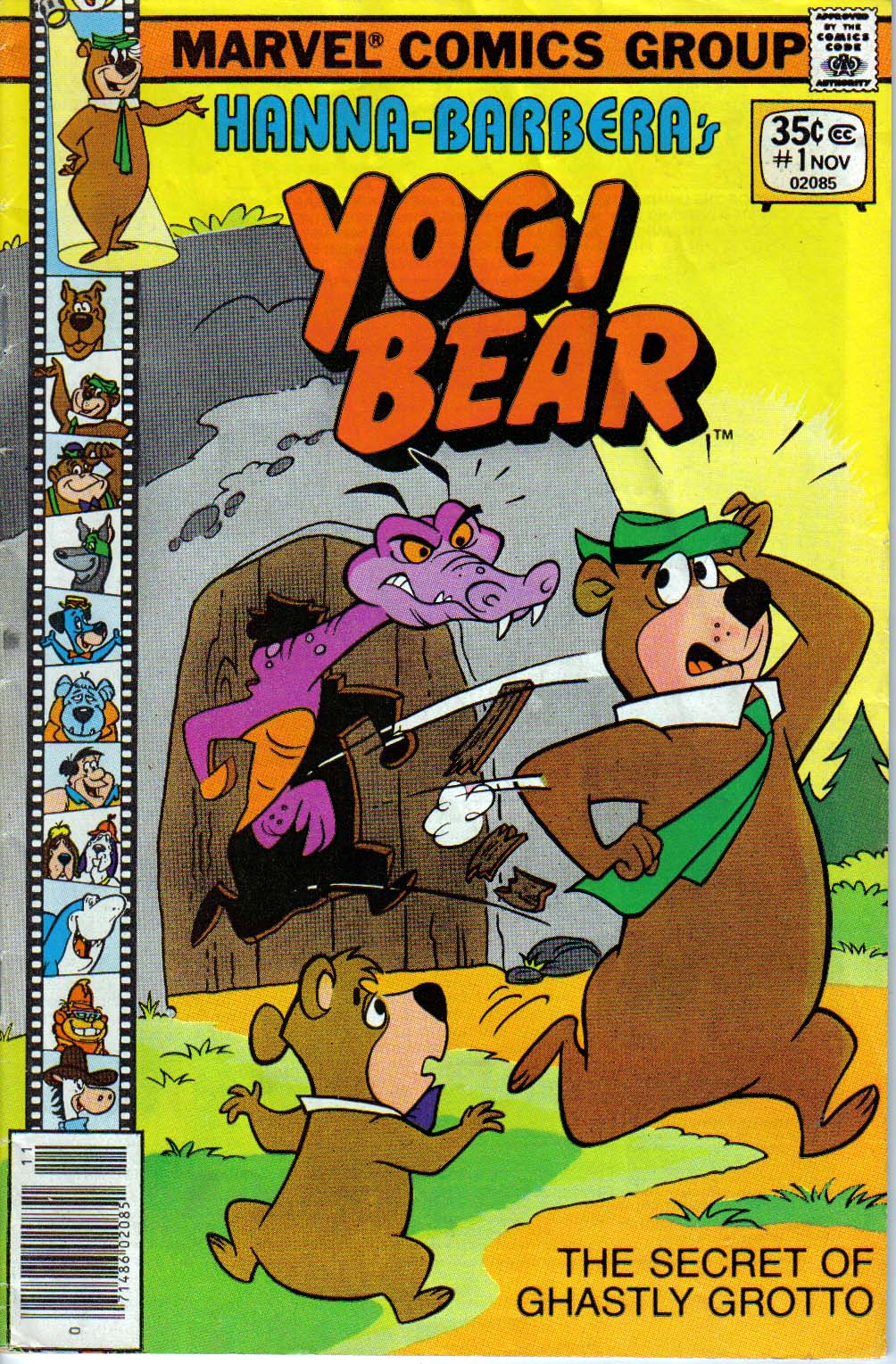 Read online Yogi Bear comic -  Issue #1 - 1