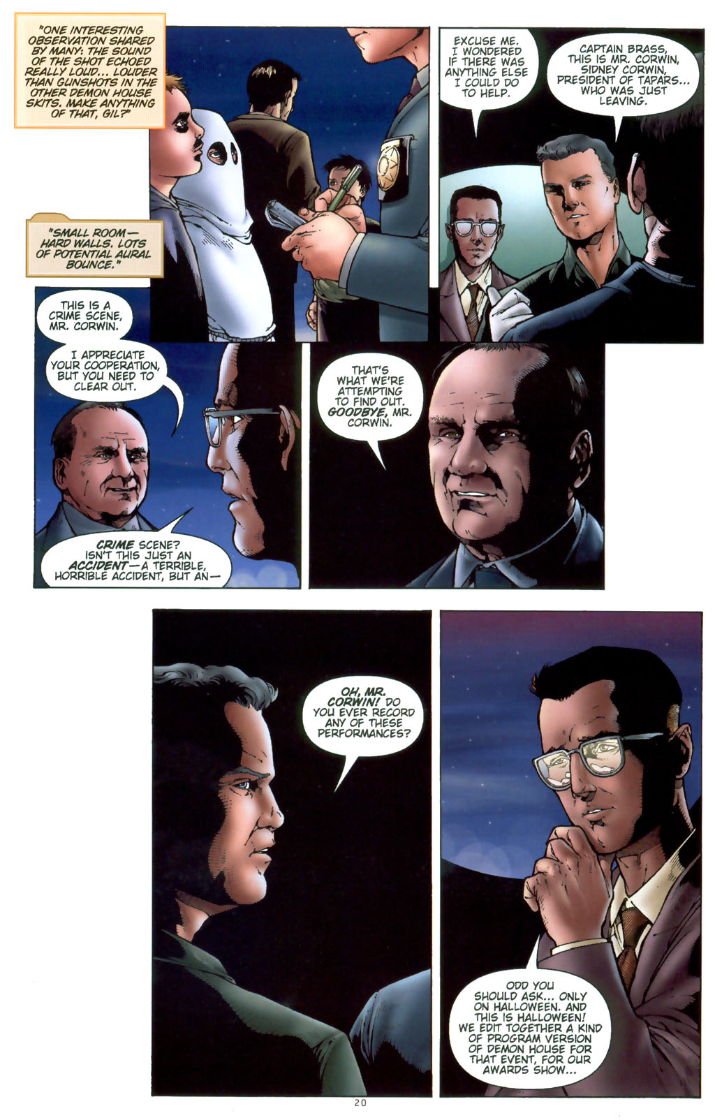Read online CSI: Crime Scene Investigation: Demon House comic -  Issue #2 - 22